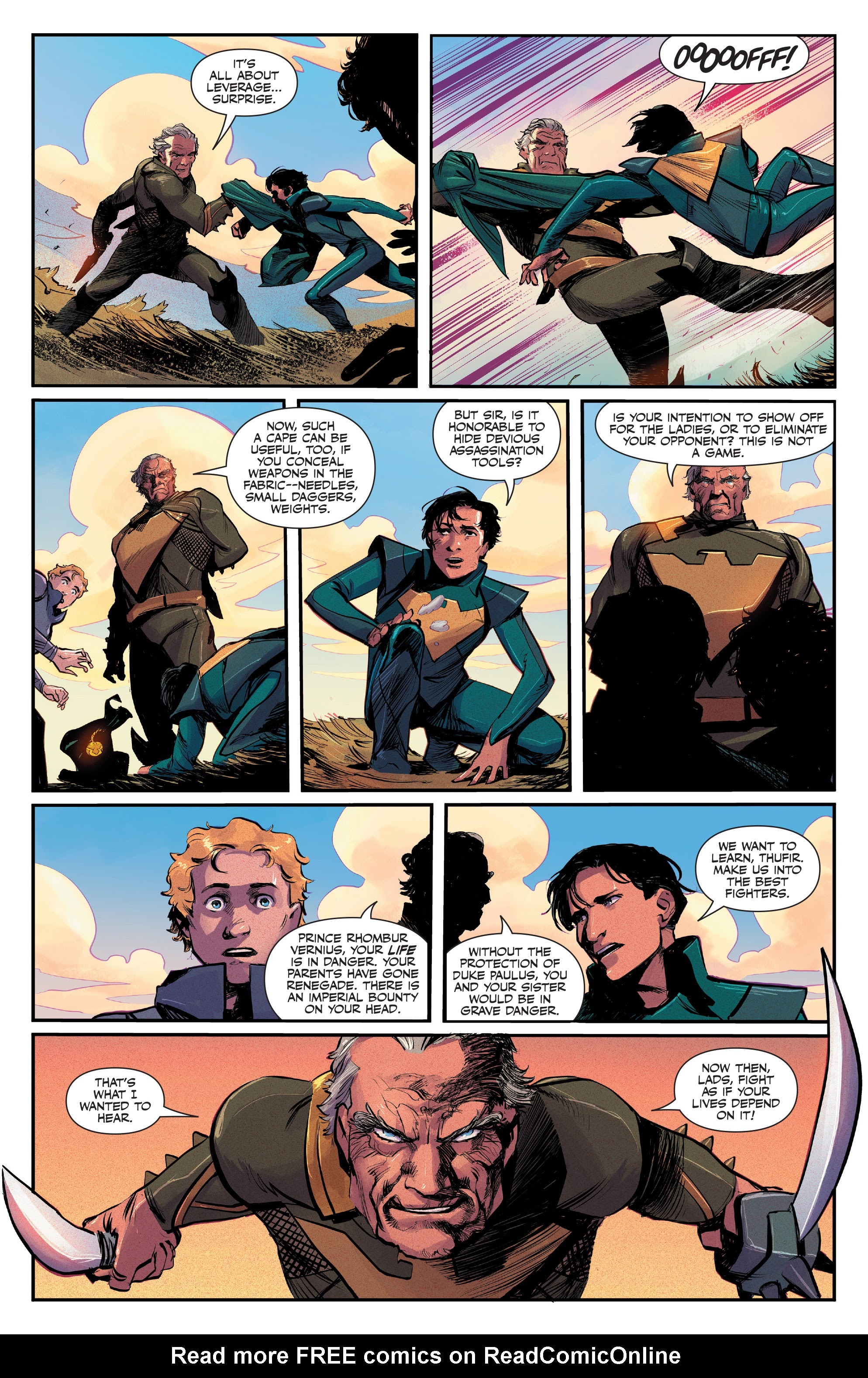 Read online Dune: House Atreides comic -  Issue #7 - 17