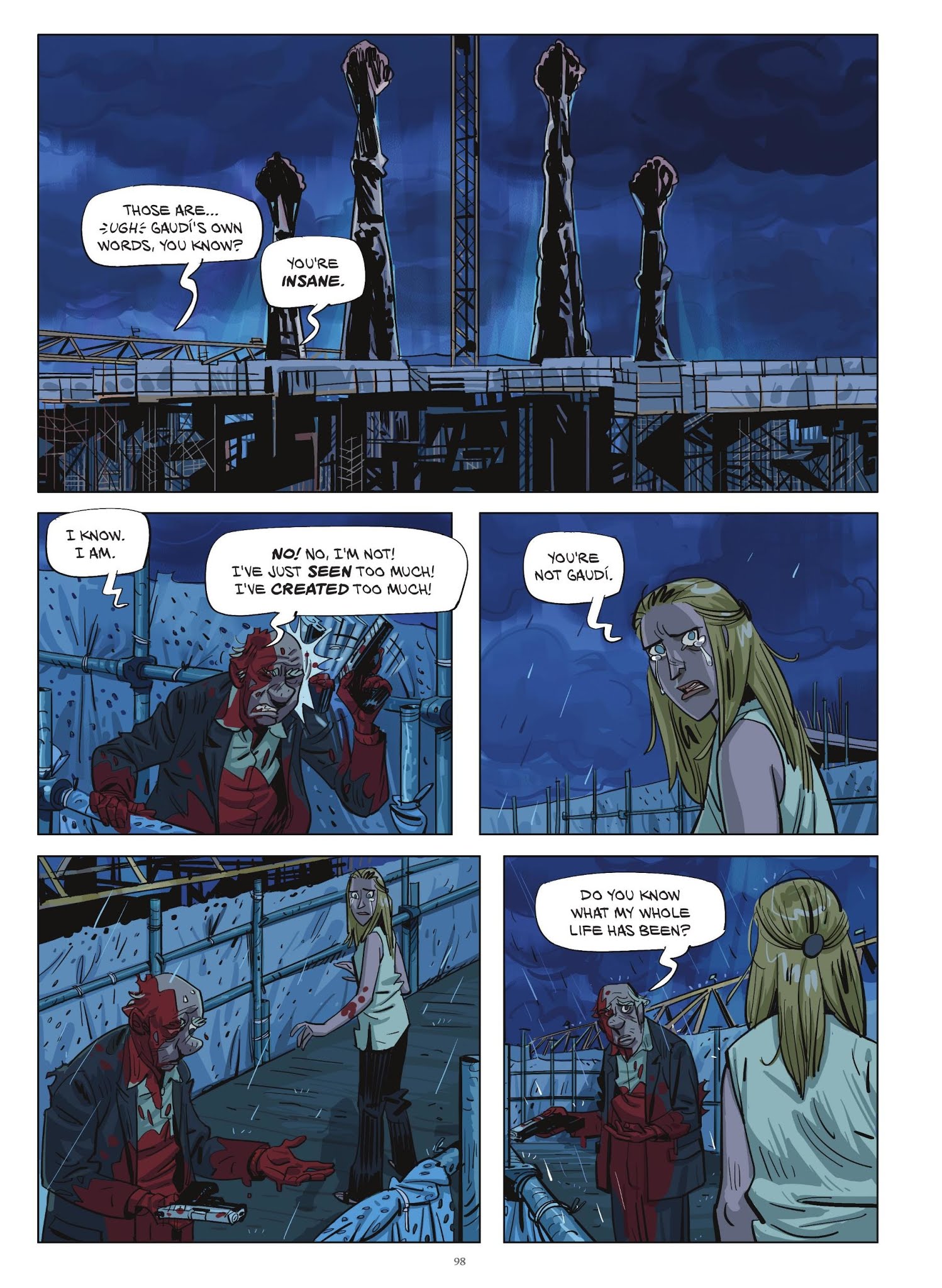 Read online The Ghost of Gaudi comic -  Issue # TPB - 97