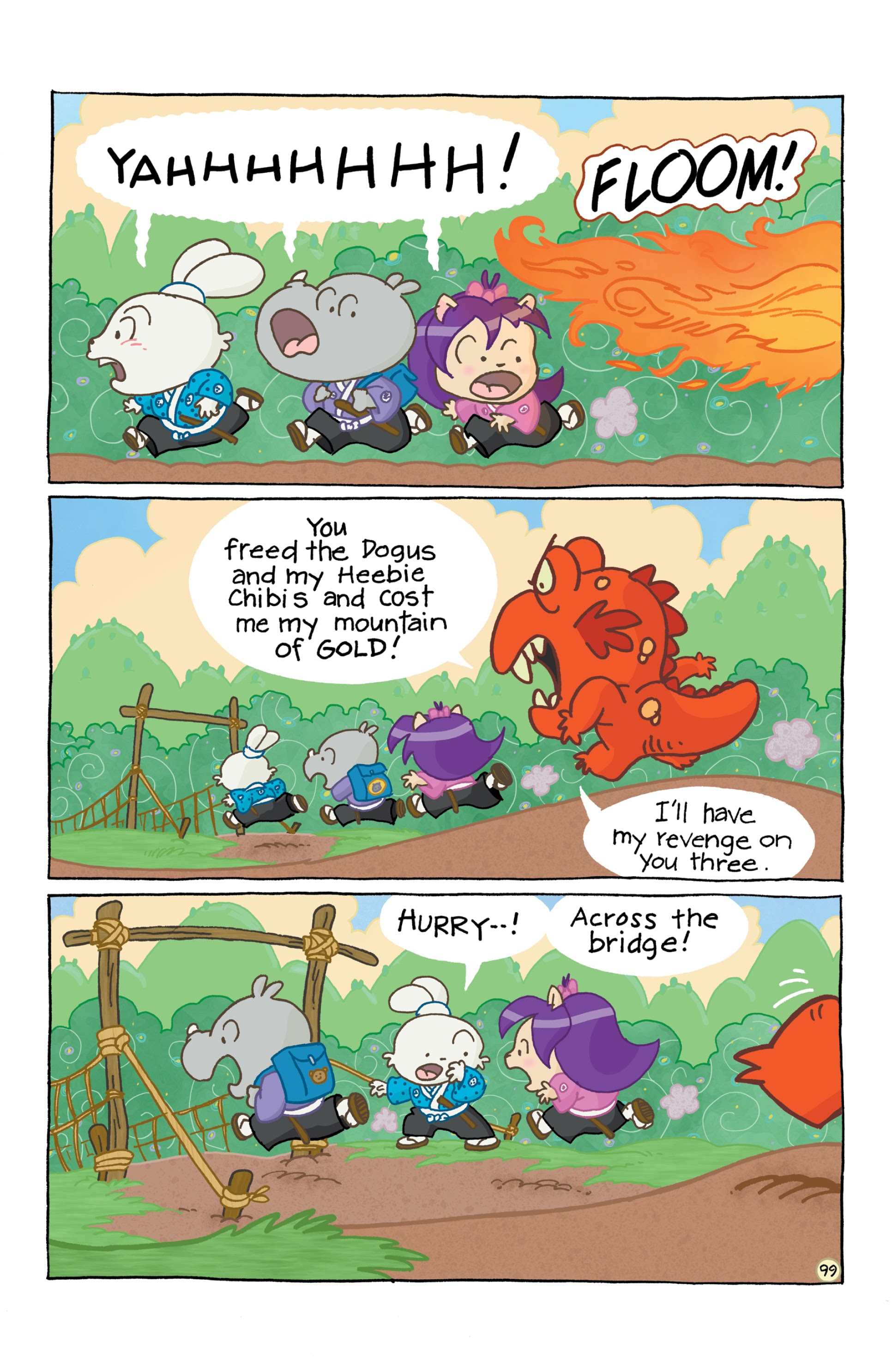 Read online Chibi-Usagi: Attack of the Heebie Chibis comic -  Issue # TPB - 103