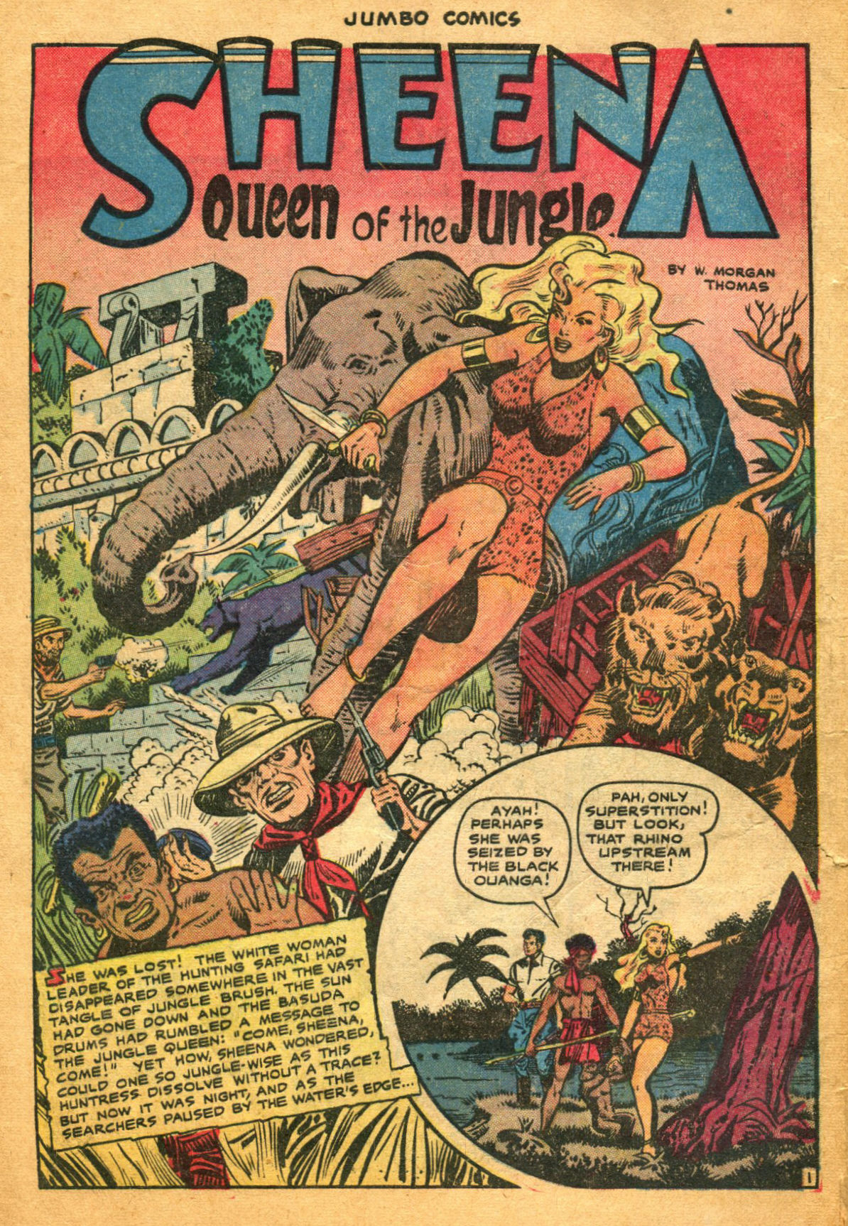 Read online Jumbo Comics comic -  Issue #150 - 4