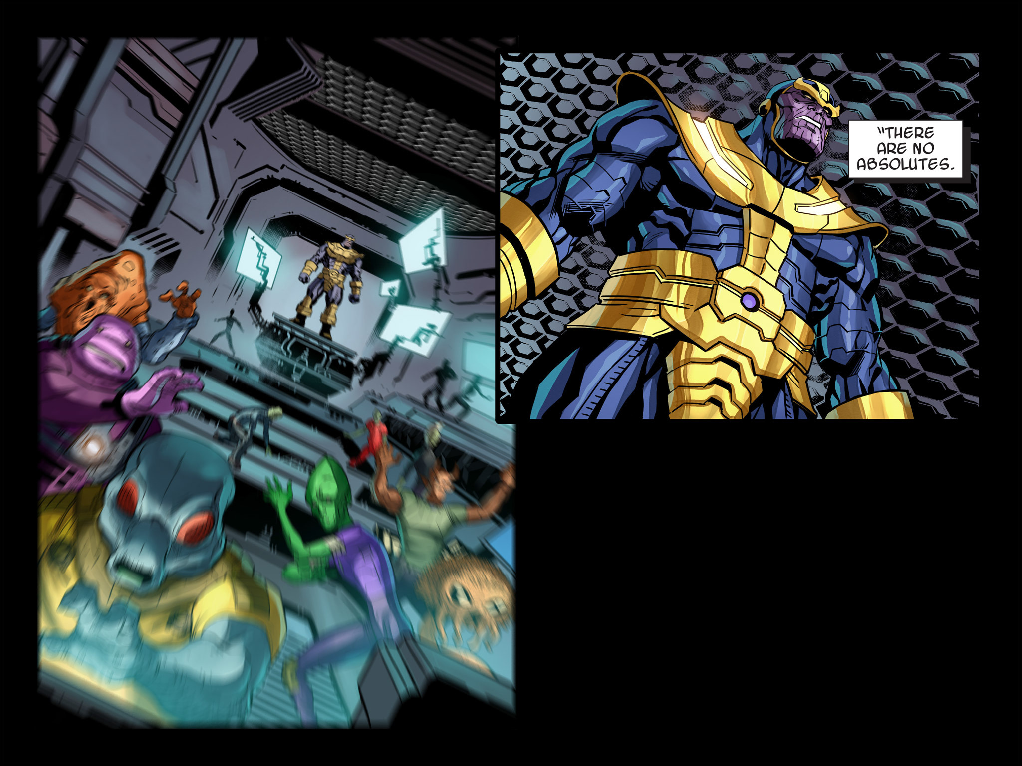 Read online Thanos: A God Up There Listening comic -  Issue # TPB - 140