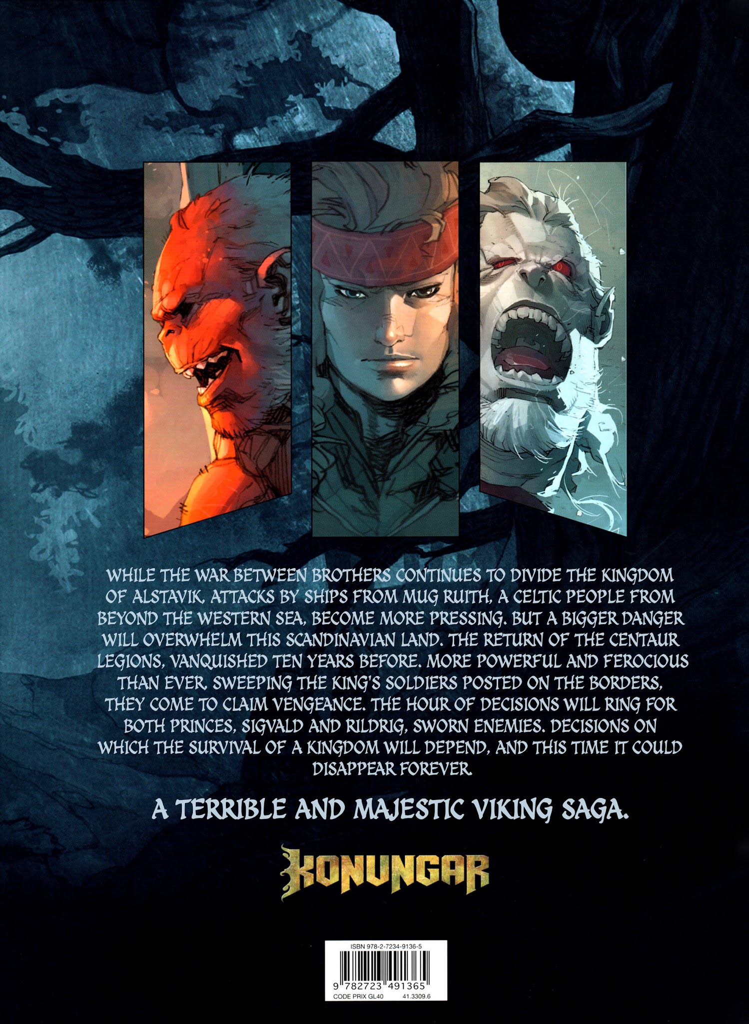 Read online Konungar comic -  Issue #3 - 50