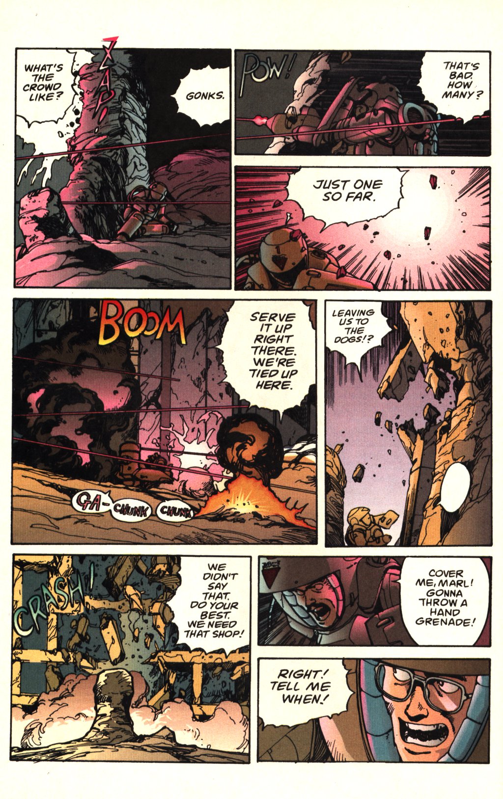 Read online Farewell to Weapons comic -  Issue # Full - 16