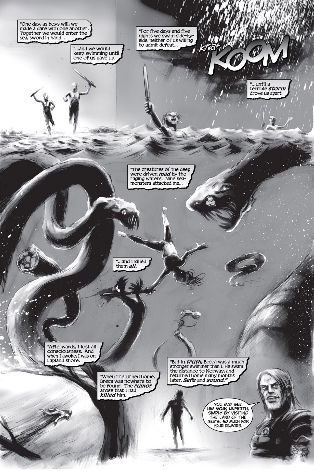 Read online Beowulf: The Graphic Novel comic -  Issue # Full - 25