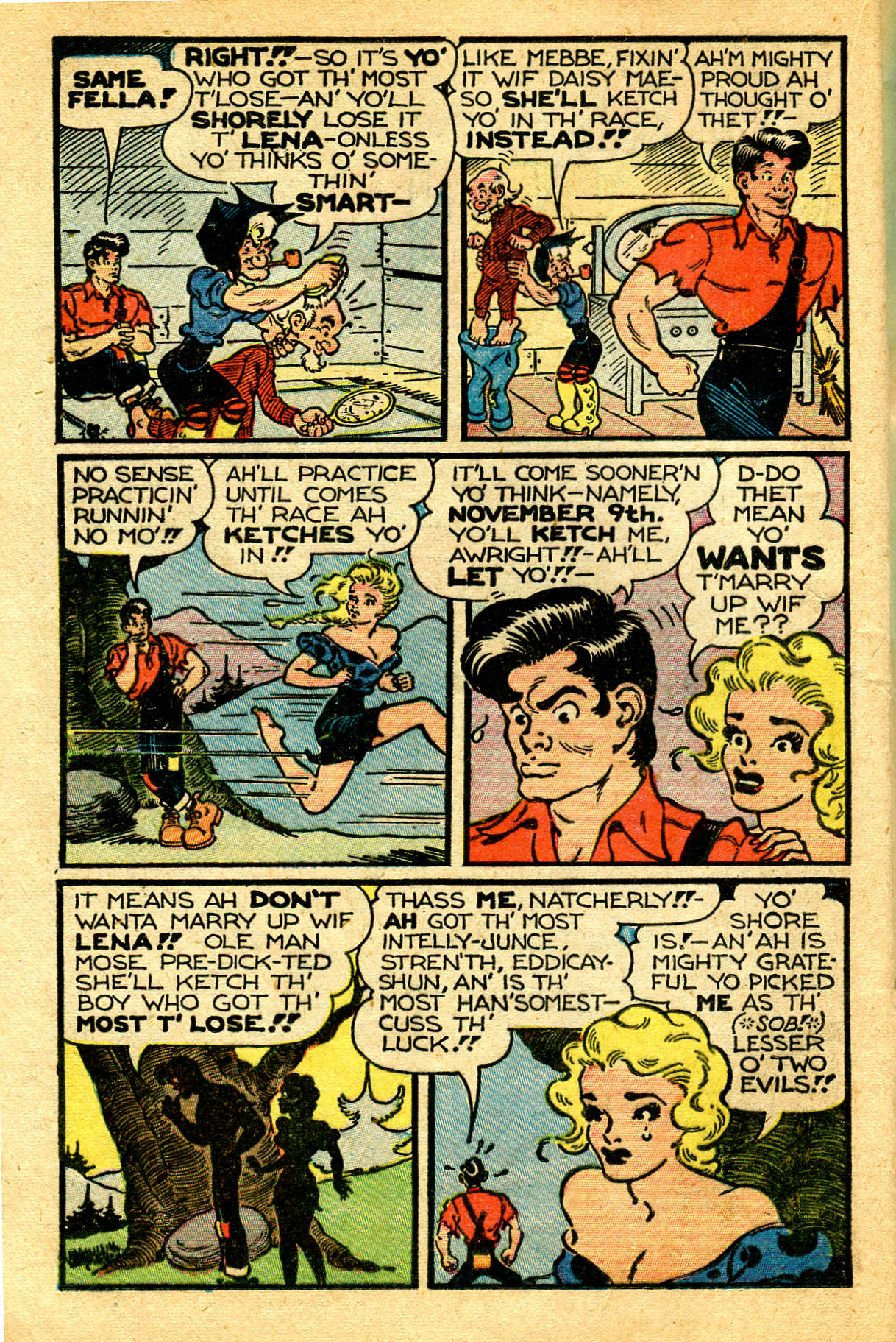 Read online Li'l Abner Comics comic -  Issue #61 - 21