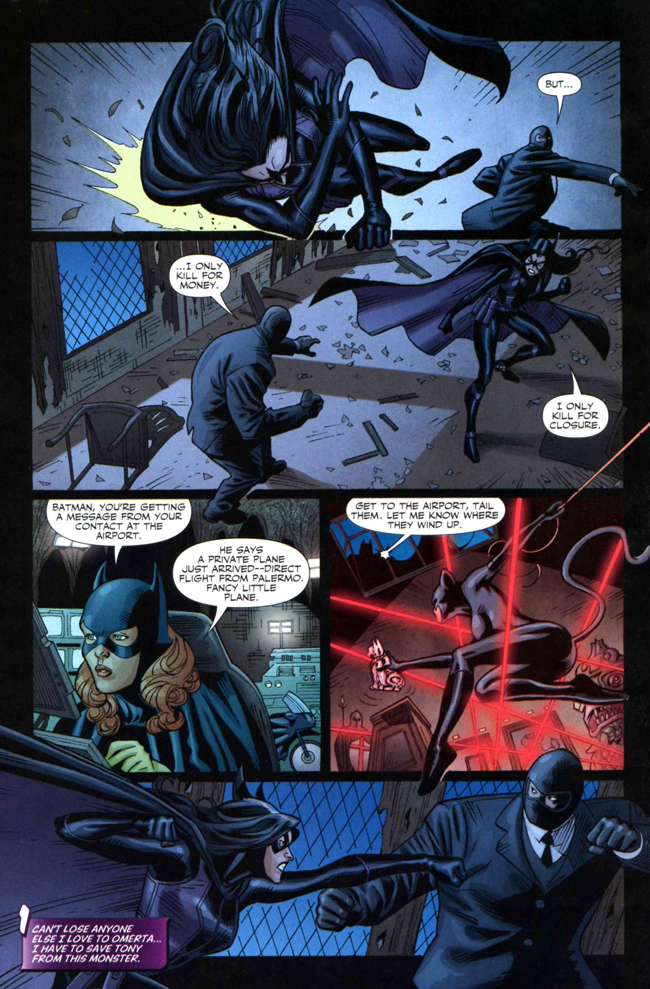 Read online Huntress: Year One comic -  Issue #6 - 10