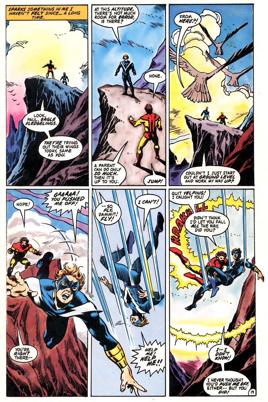 Read online Captain Thunder and Blue Bolt comic -  Issue #1 - 21