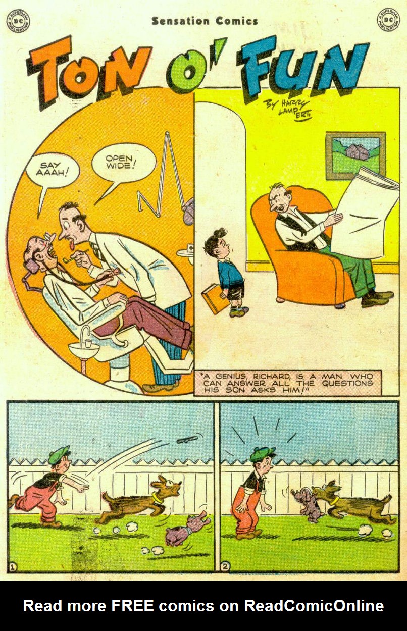 Read online Sensation (Mystery) Comics comic -  Issue #65 - 39