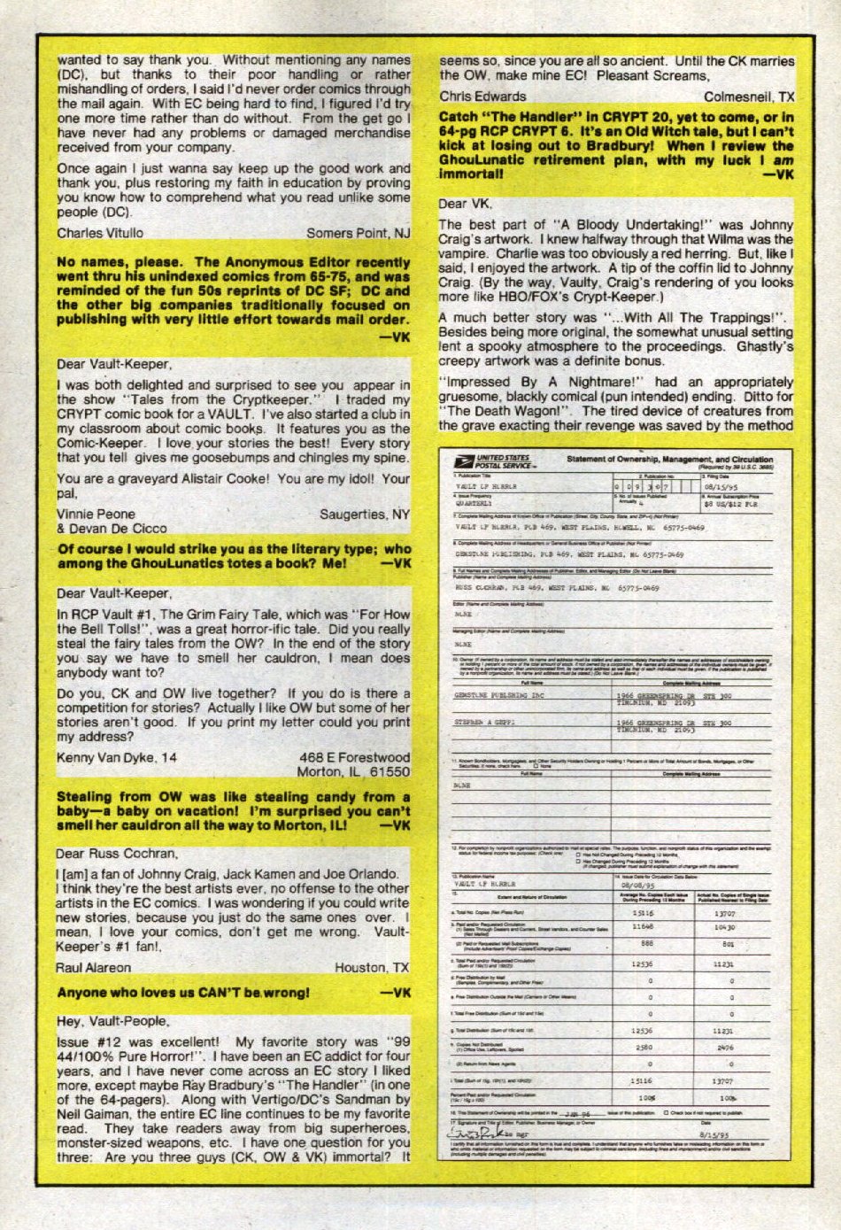 Read online The Vault of Horror (1950) comic -  Issue #25 - 20