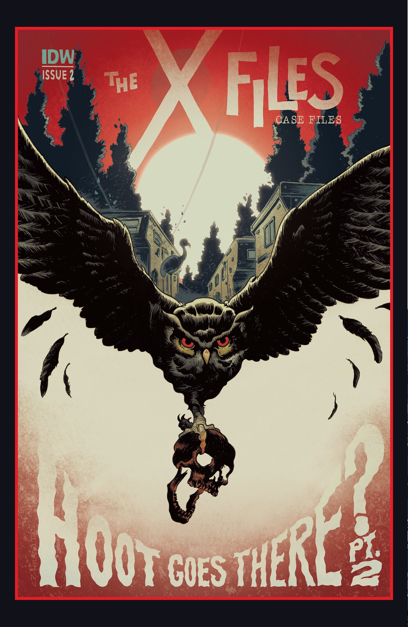 Read online The X-Files: Case Files-Hoot Goes There? comic -  Issue #2 - 26