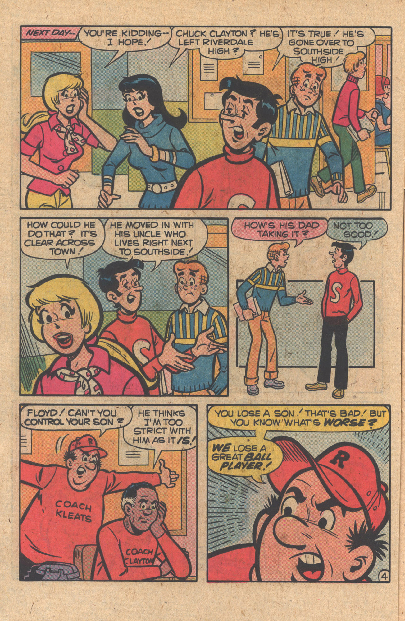 Read online Archie at Riverdale High (1972) comic -  Issue #48 - 6