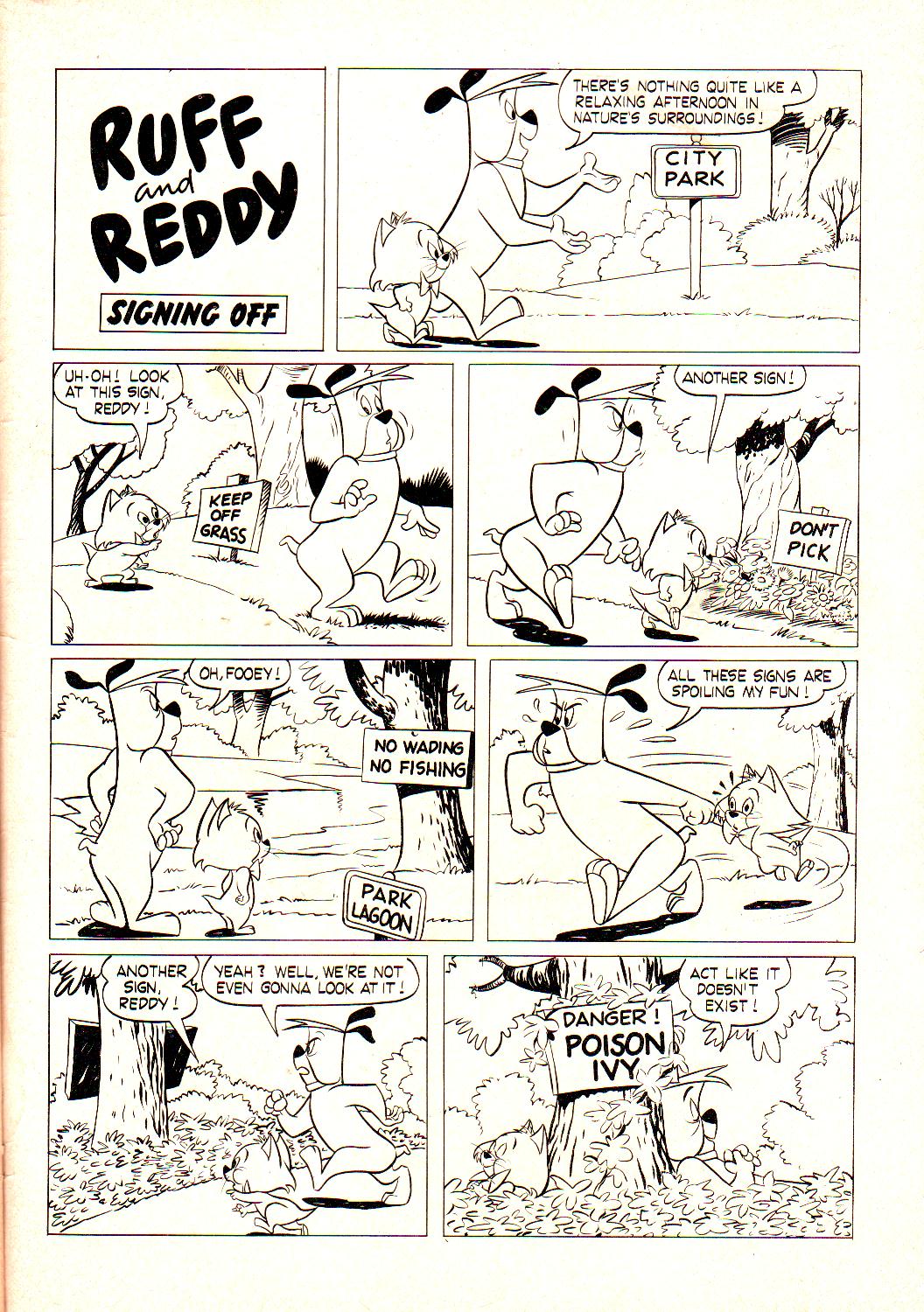 Read online Ruff and Reddy comic -  Issue #4 - 35