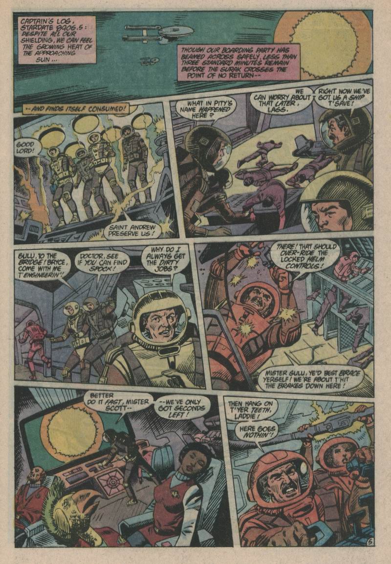 Read online Star Trek (1984) comic -  Issue #34 - 6
