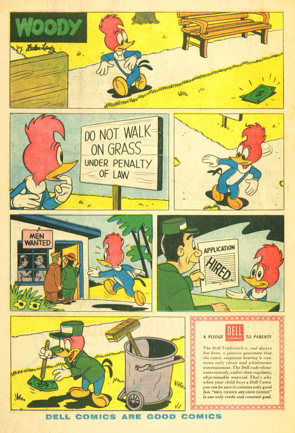 Read online Walter Lantz Woody Woodpecker (1952) comic -  Issue #50 - 34