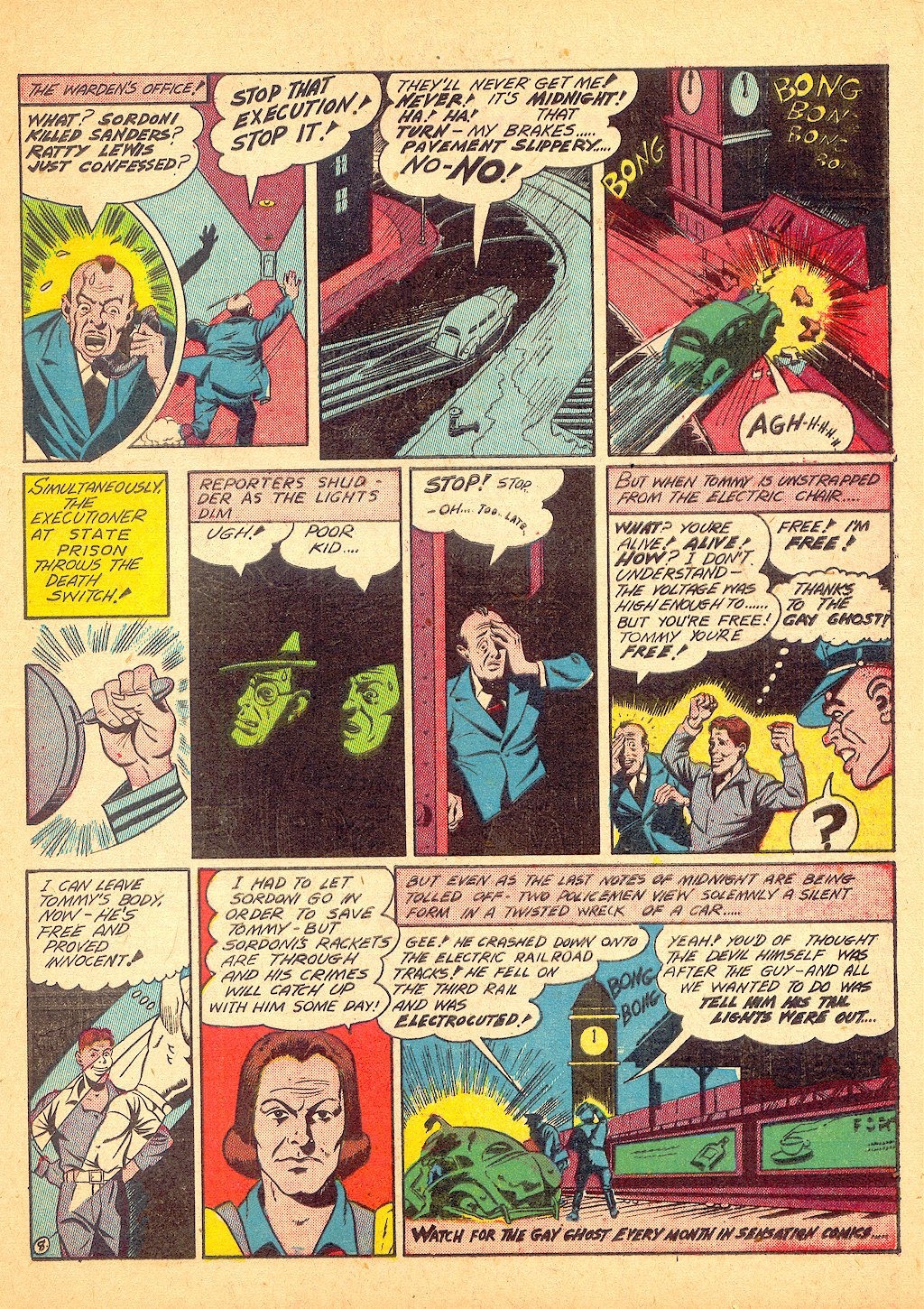 Read online Sensation (Mystery) Comics comic -  Issue #25 - 39