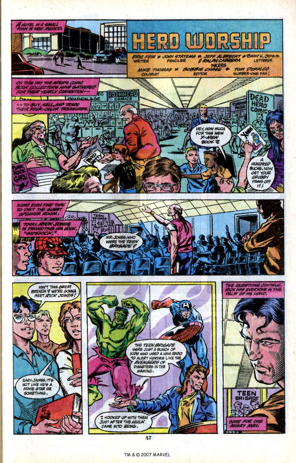 Read online The Incredible Hulk (1968) comic -  Issue # _Annual 1991 - 49