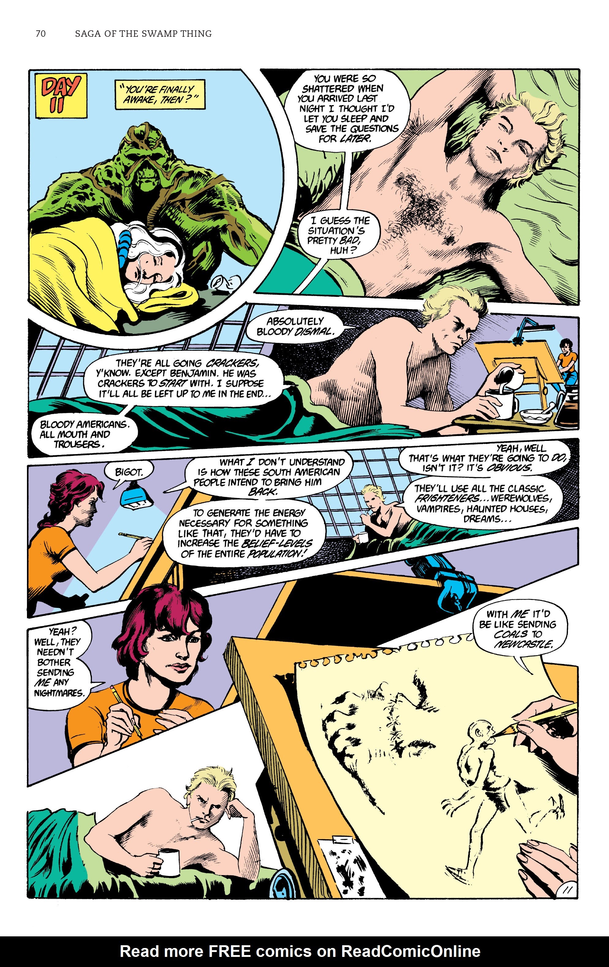 Read online Saga of the Swamp Thing comic -  Issue # TPB 3 (Part 1) - 70