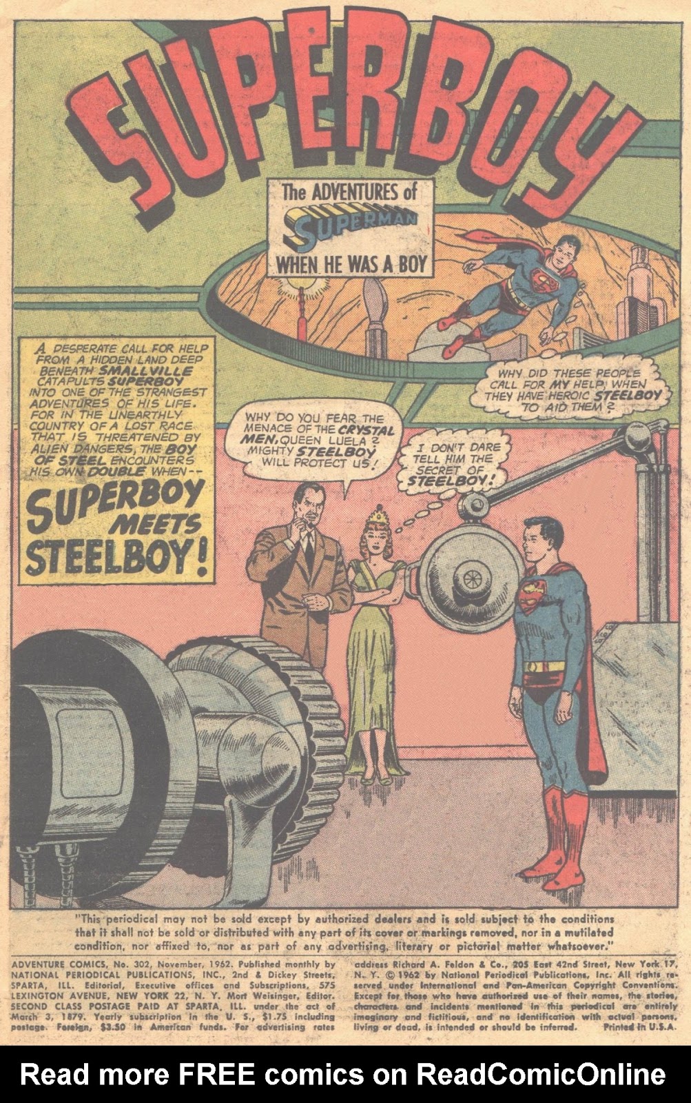 Adventure Comics (1938) issue 302 - Page 3