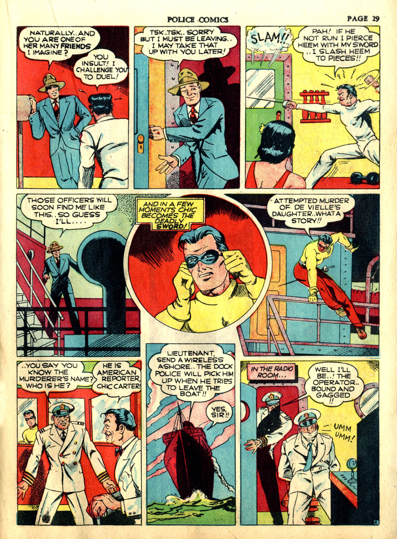 Read online Police Comics comic -  Issue #2 - 32