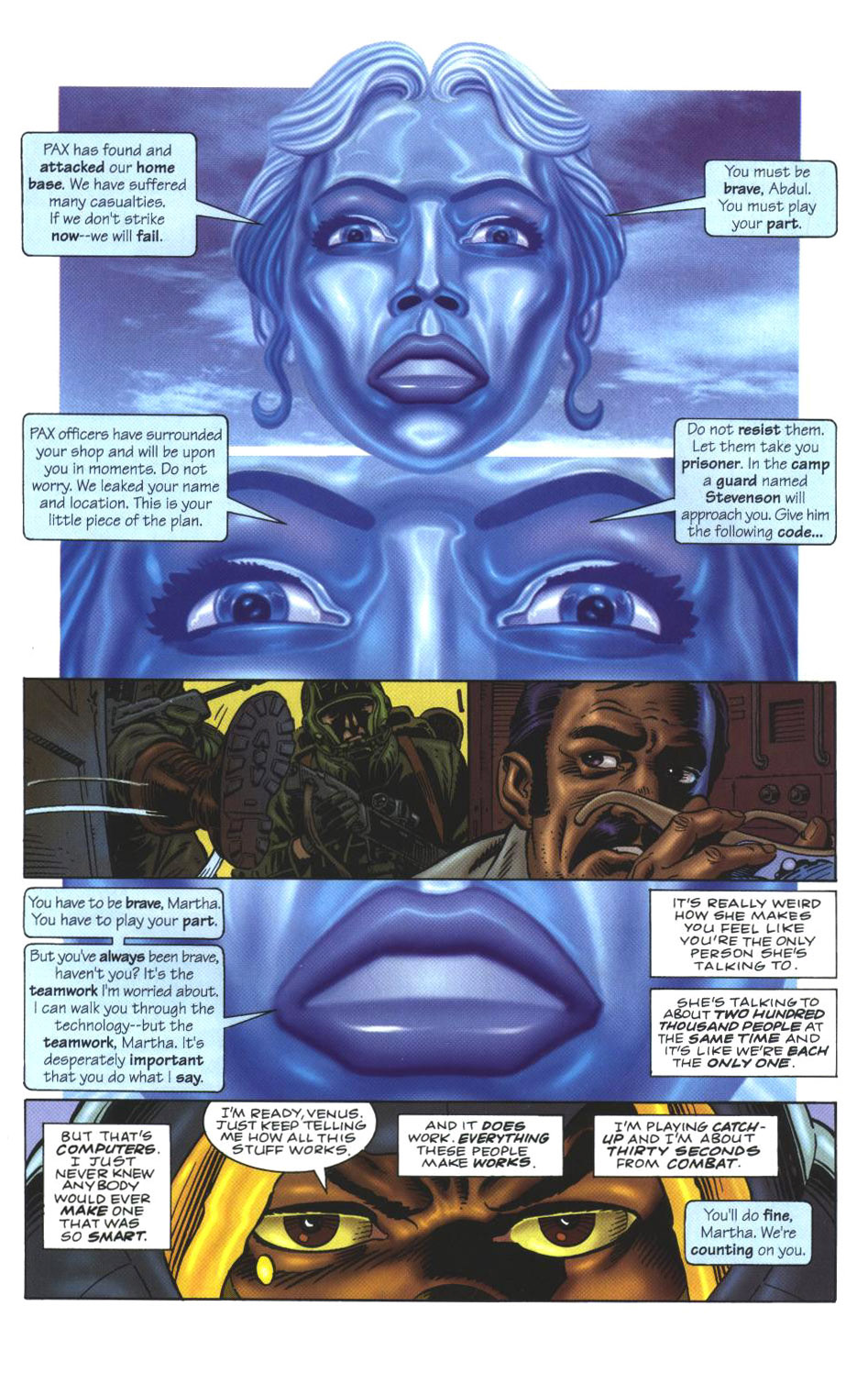 Read online Martha Washington Saves the World comic -  Issue #2 - 117