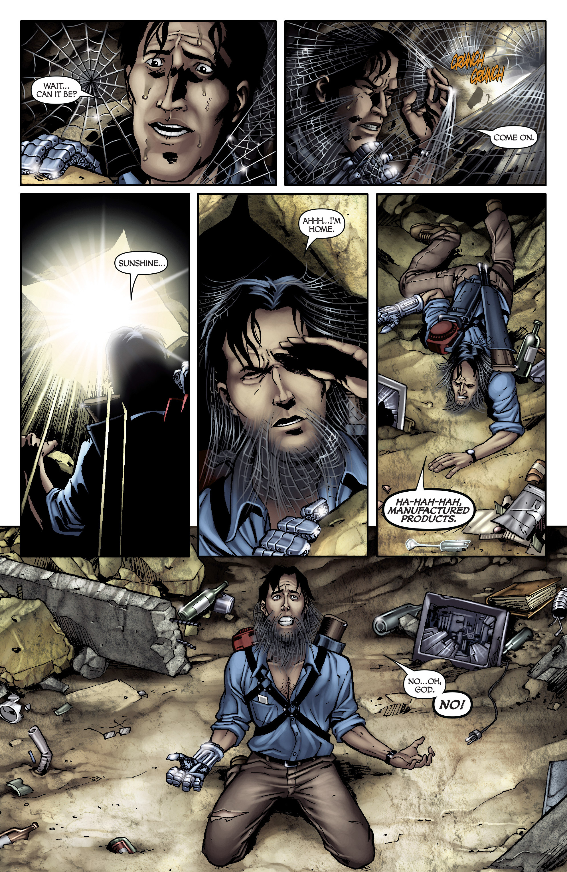 Read online Army of Darkness From the Ashes comic Issue Army of