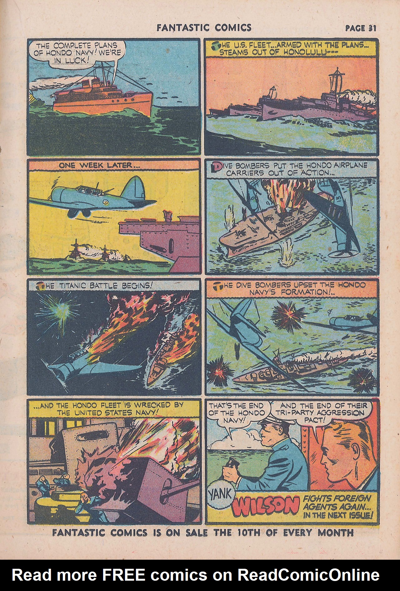 Read online Fantastic Comics comic -  Issue #16 - 33