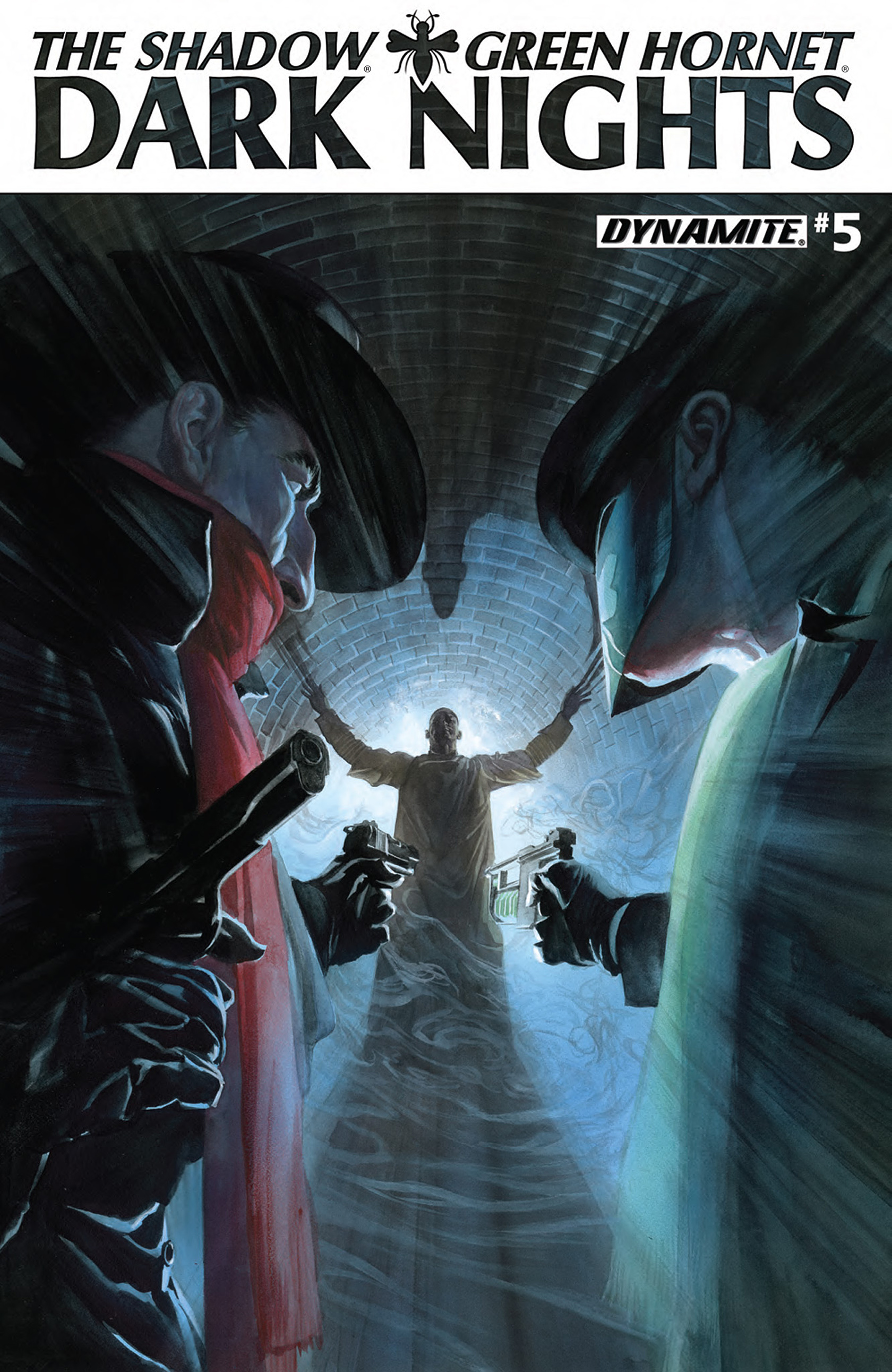 Read online The Shadow/Green Hornet: Dark Nights comic -  Issue #5 - 1