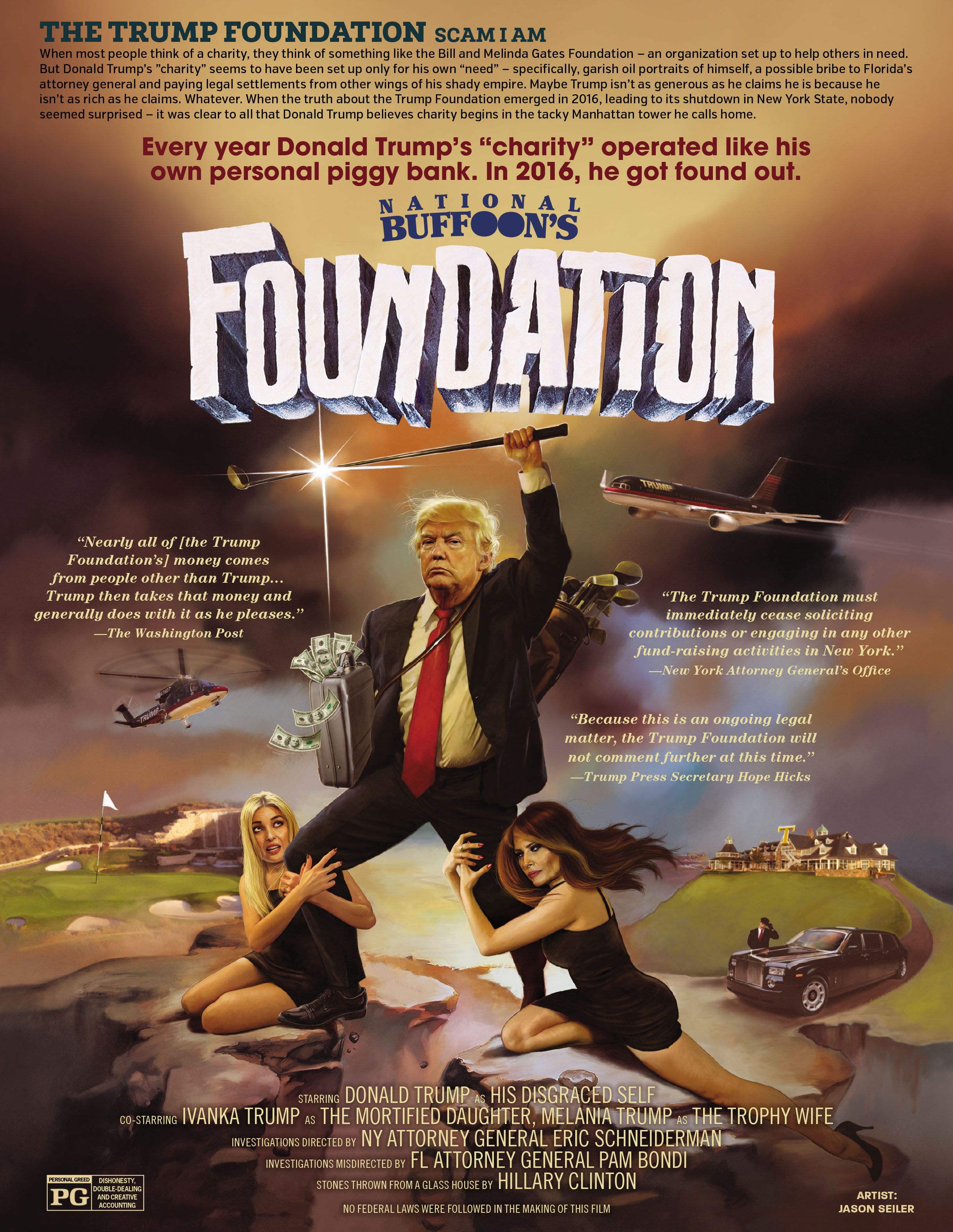 Read online MAD About Trump: A Brilliant Look at Our Brainless President comic -  Issue # TPB - 84