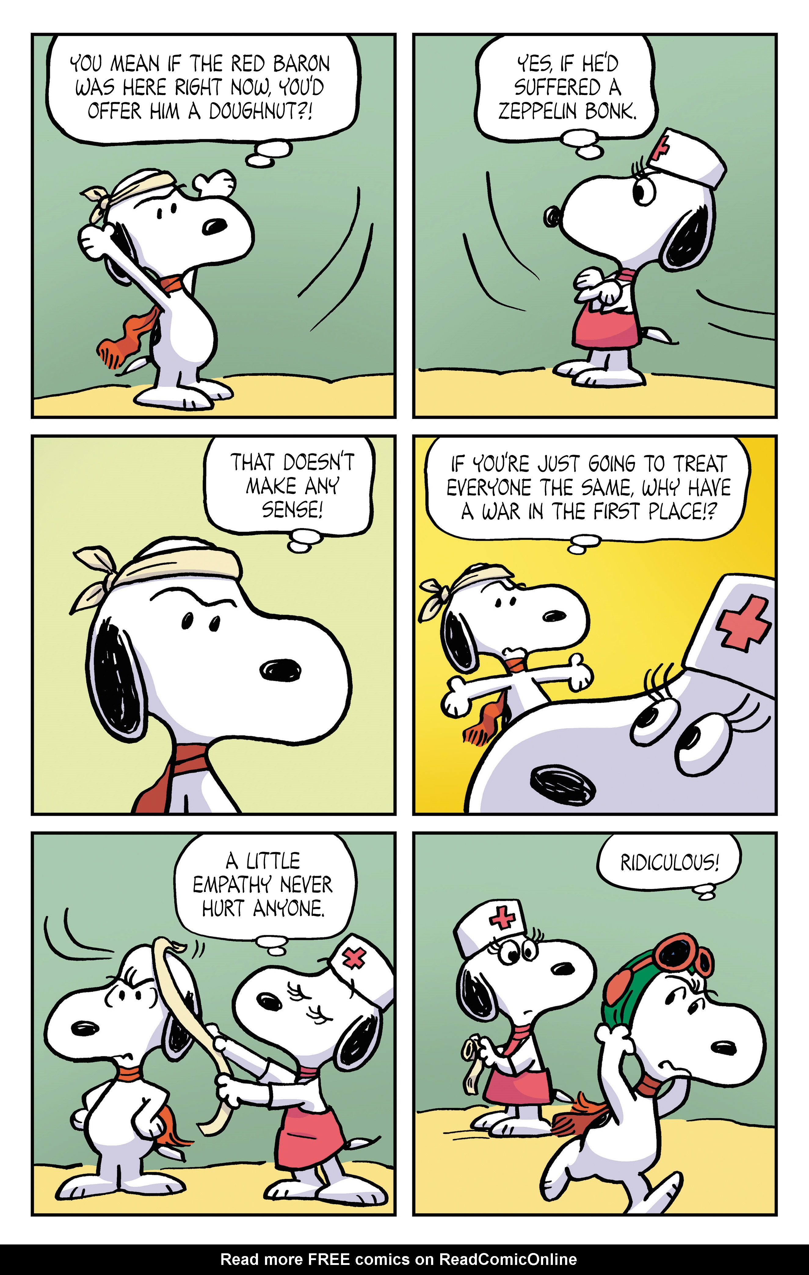 Read online Peanuts: Where Beagles Dare! comic -  Issue # Full - 56