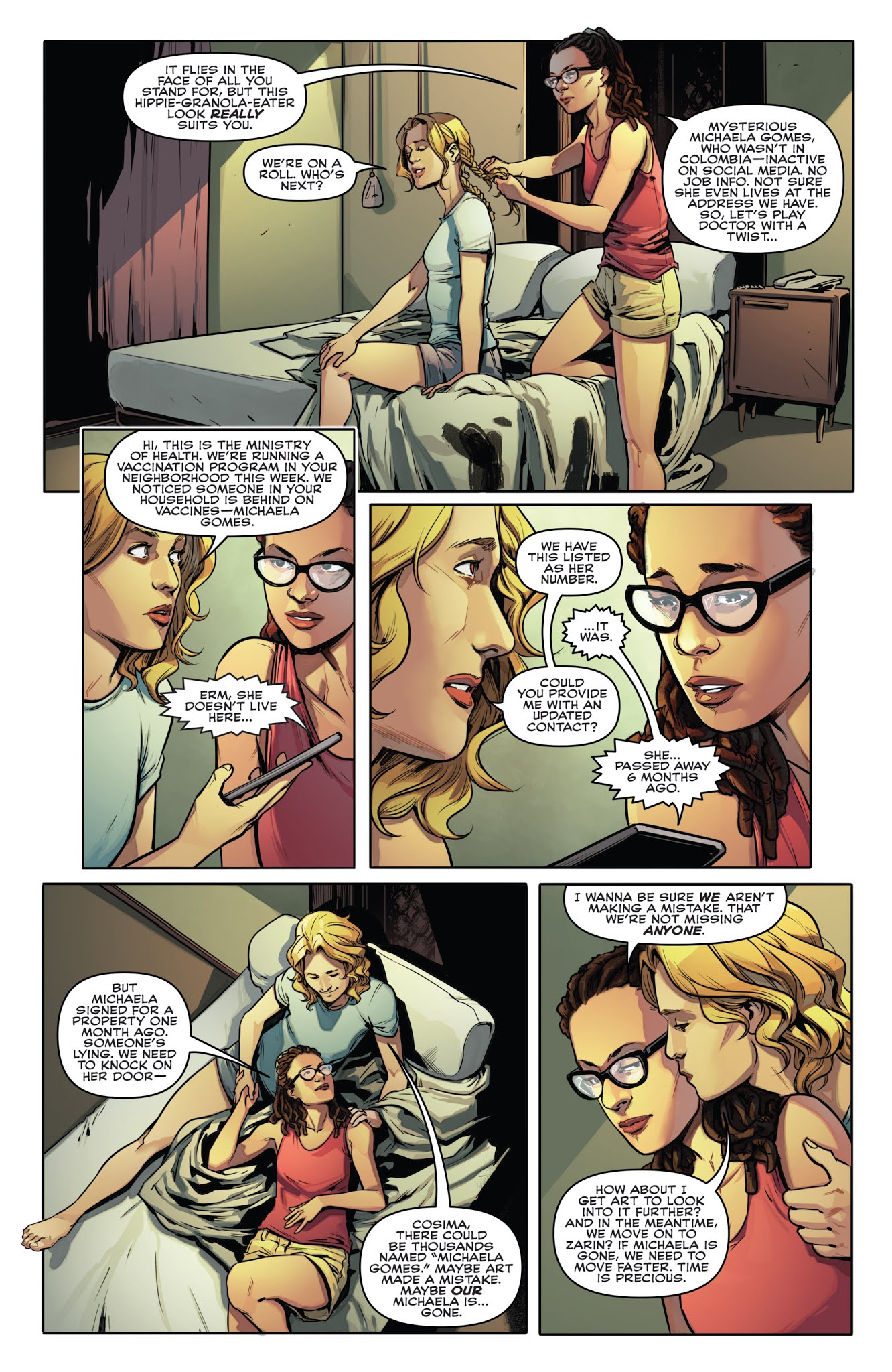 Read online Orphan Black: Crazy Science comic -  Issue #1 - 16