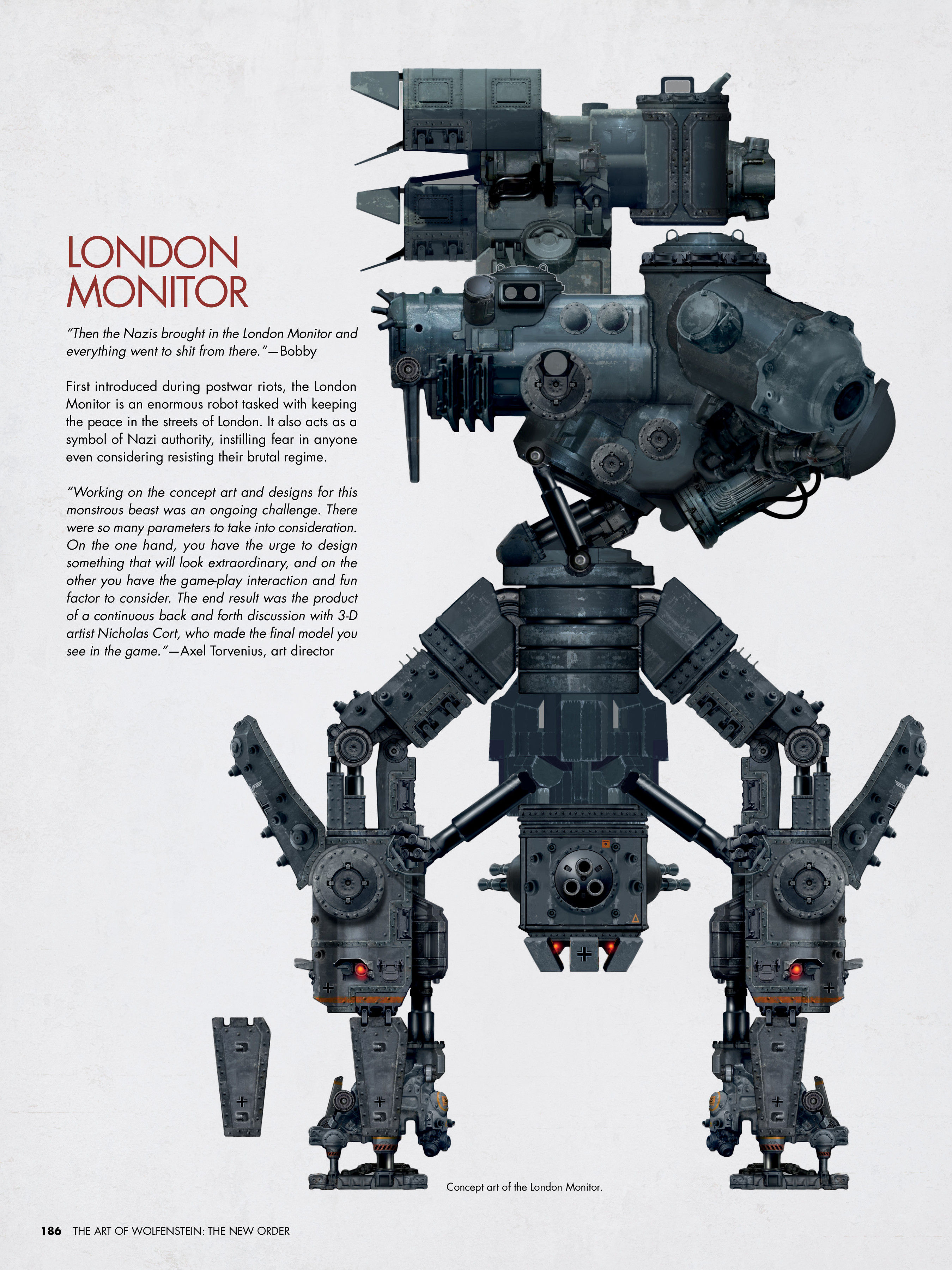 Read online The Art of Wolfenstein: The New Order comic -  Issue # TPB (Part 2) - 69