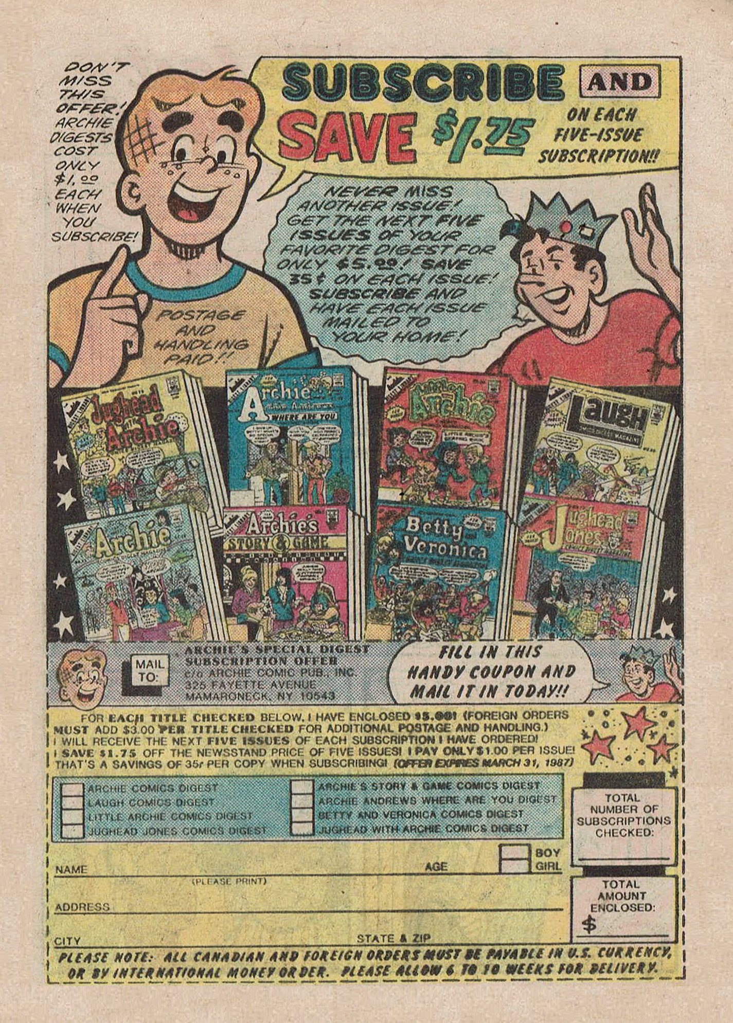 Read online Archie's Double Digest Magazine comic -  Issue #28 - 249
