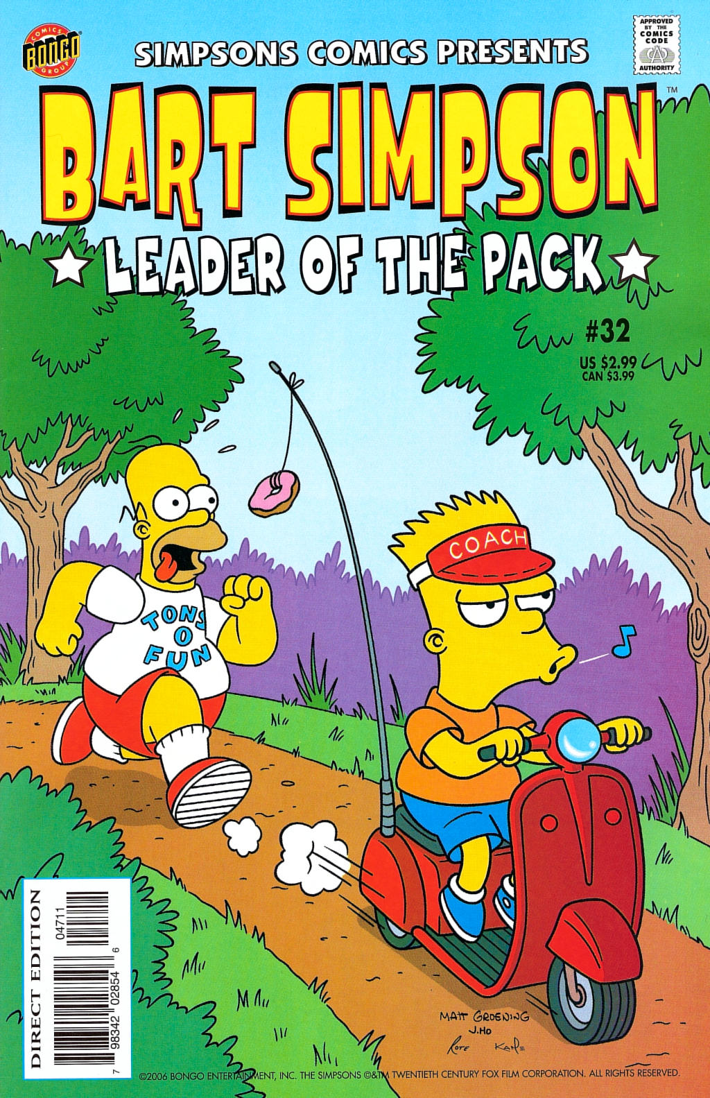 Read online Simpsons Comics Presents Bart Simpson comic -  Issue #32 - 1