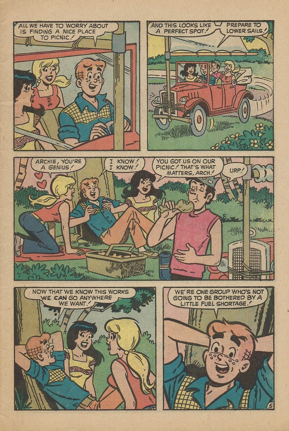 Read online Pep Comics comic -  Issue #296 - 7