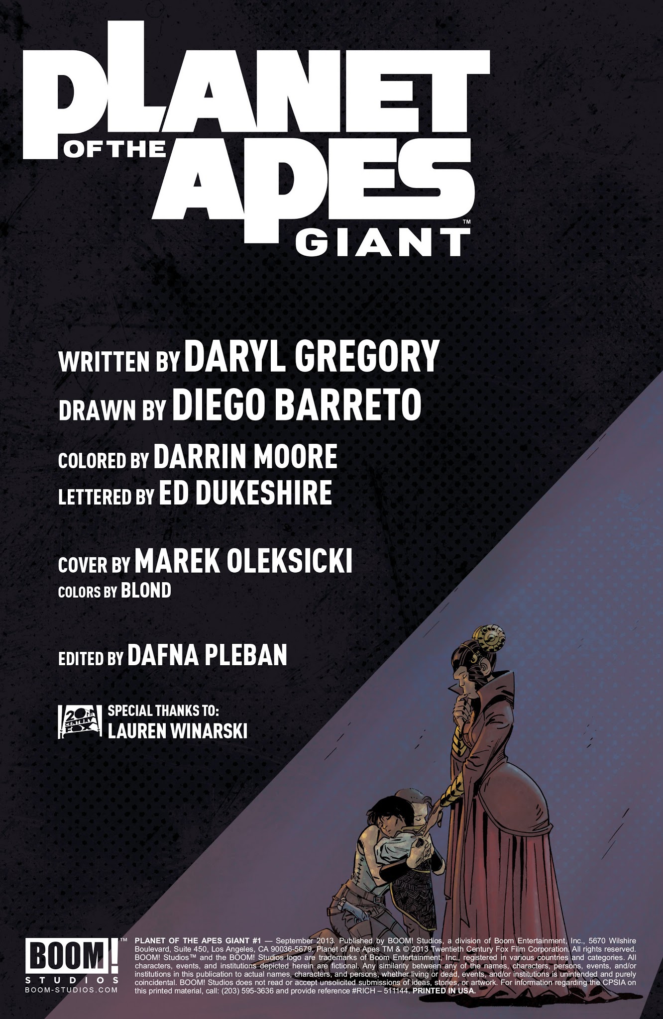 Read online Planet of the Apes Giant comic -  Issue # Full - 2