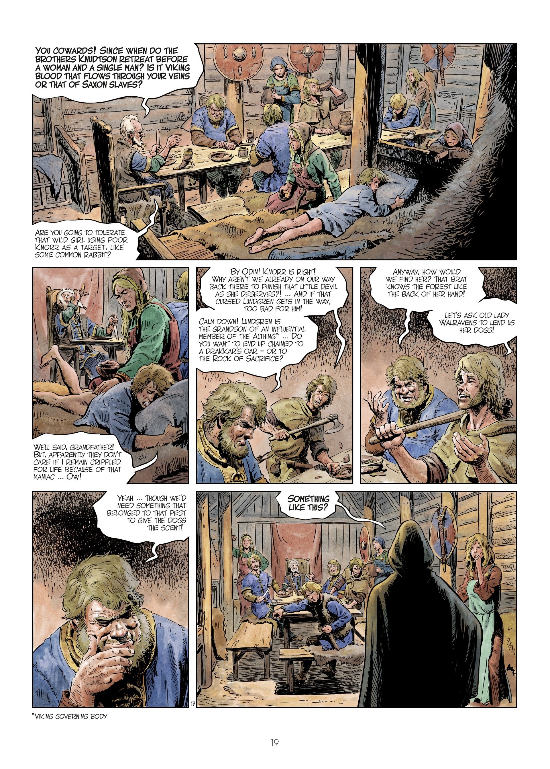 Read online The World of Thorgal: Wolfcub comic -  Issue #4 - 21