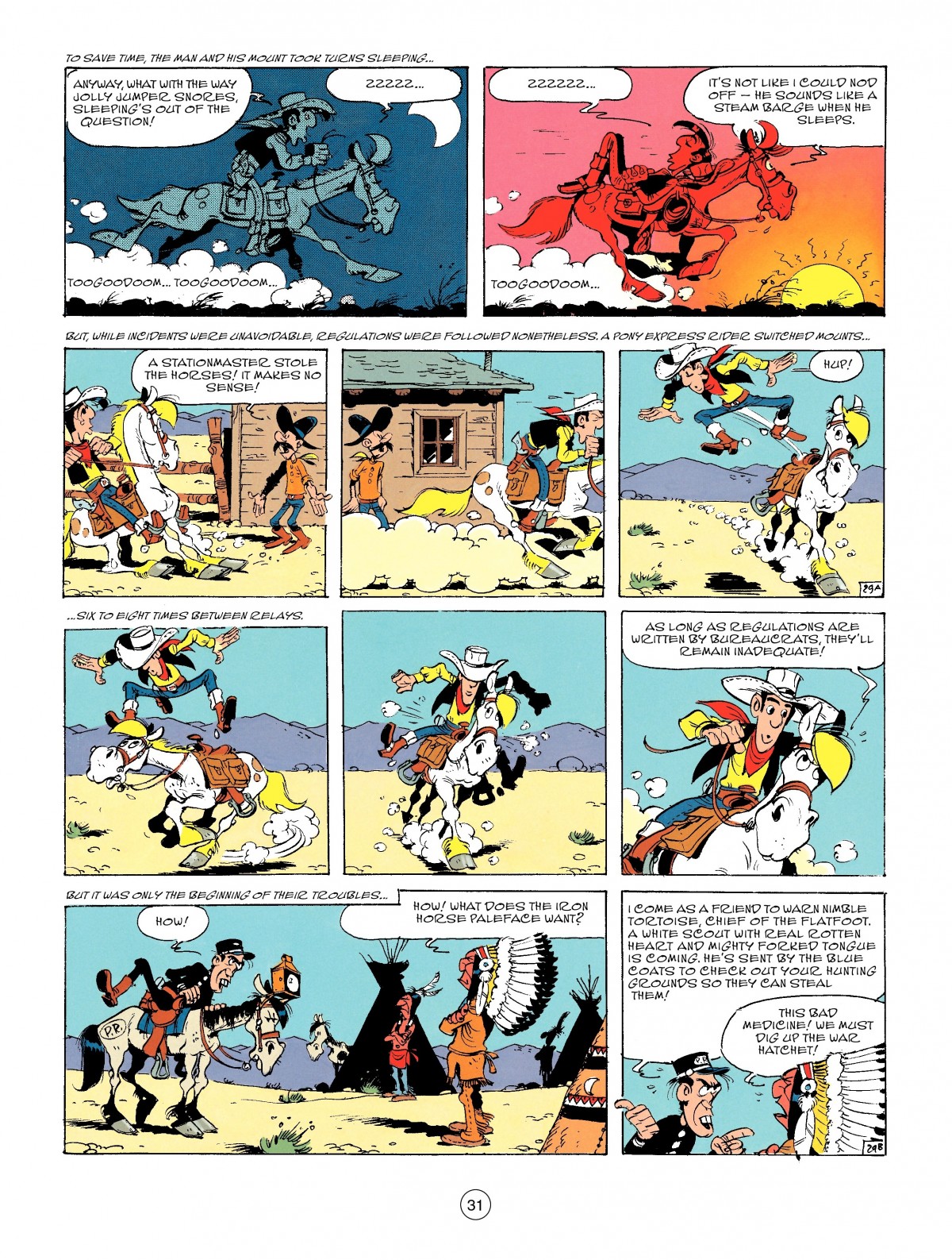 Read online A Lucky Luke Adventure comic -  Issue #46 - 31