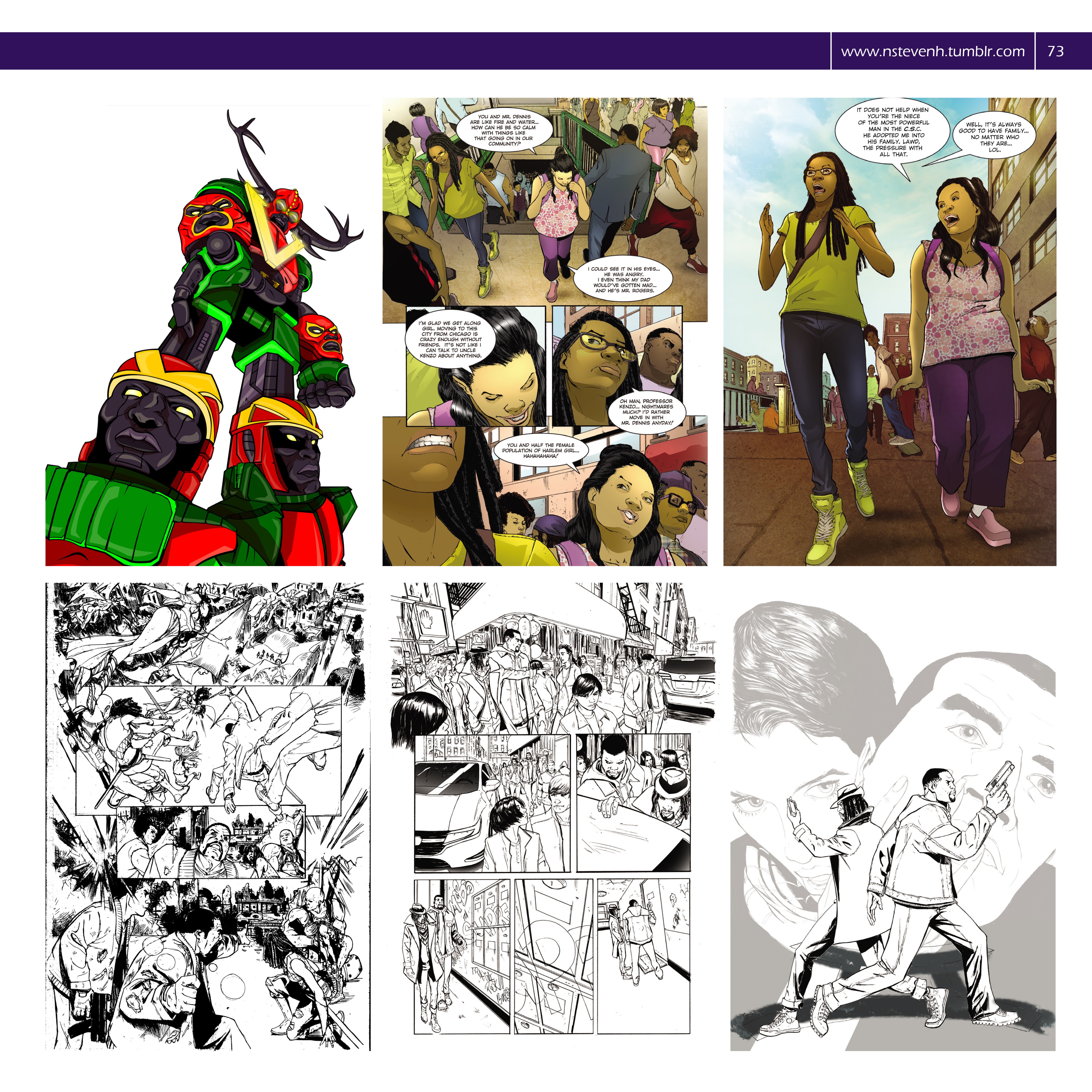 Read online Black Comix Returns comic -  Issue # TPB (Part 1) - 74