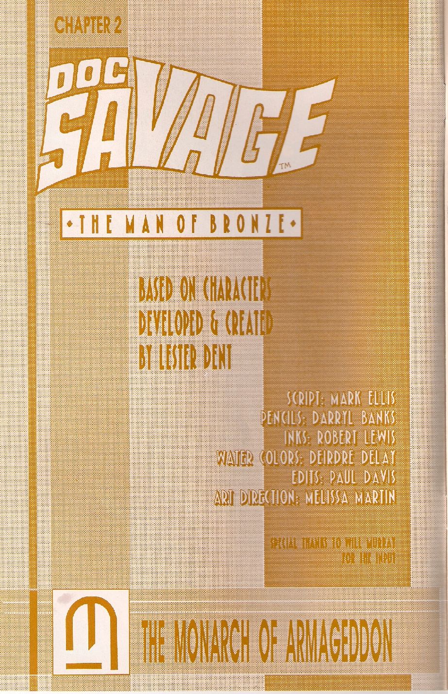 Read online Doc Savage: The Man of Bronze comic -  Issue #2 - 2
