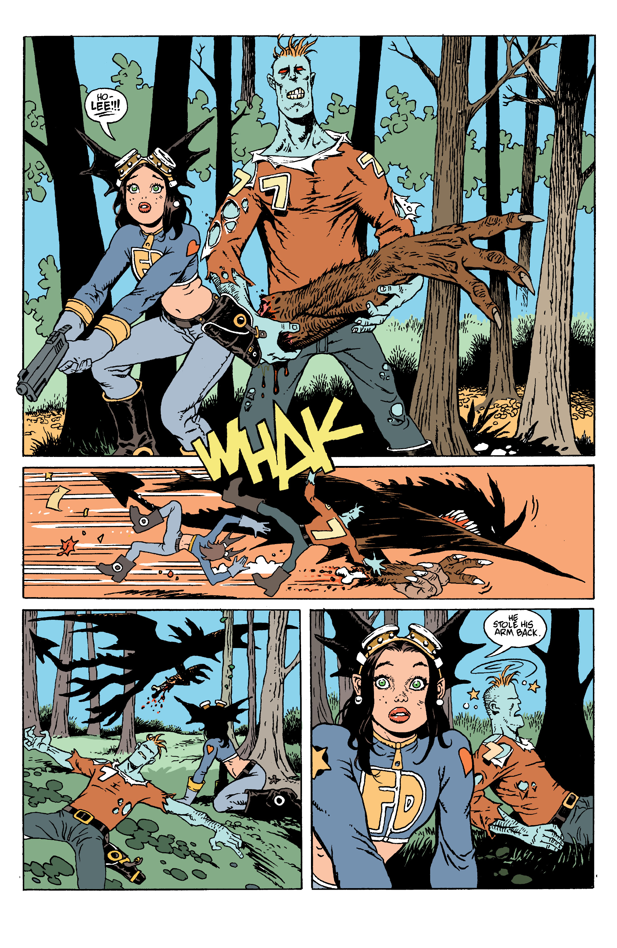 Read online Fearless Dawn: Return of Old Number Seven comic -  Issue # Full - 23