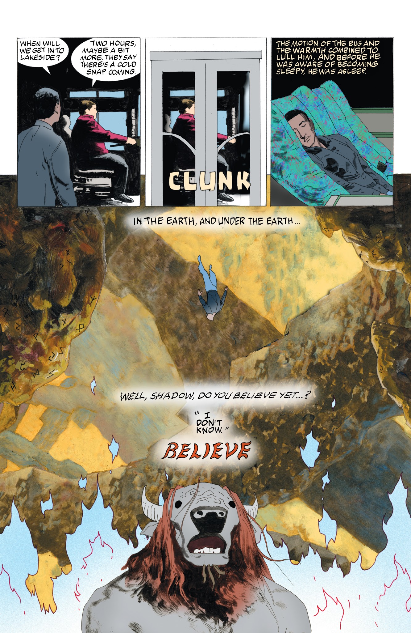Read online American Gods: My Ainsel comic -  Issue #1 - 14