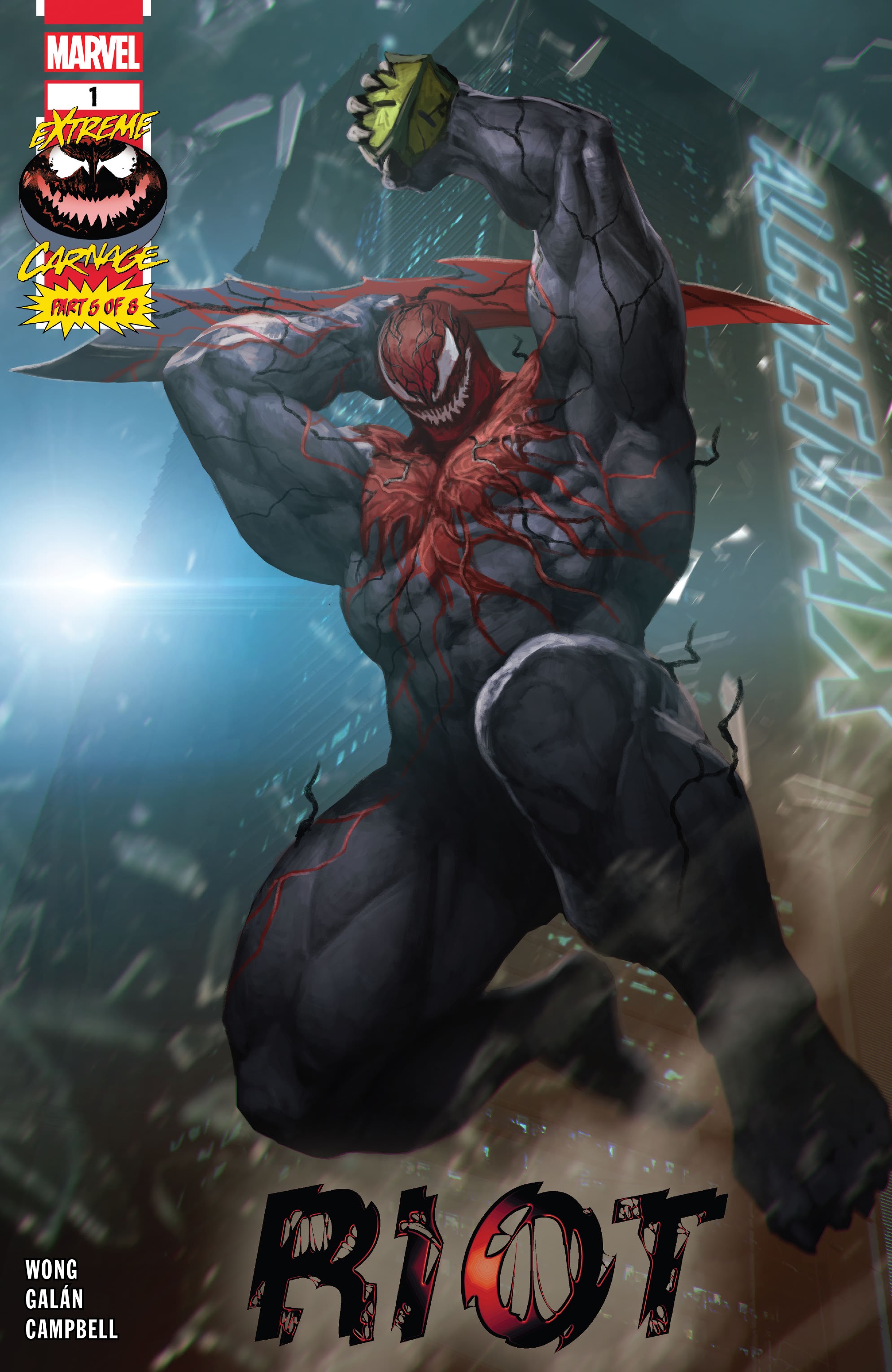 Read online Extreme Carnage comic -  Issue # Riot - 1