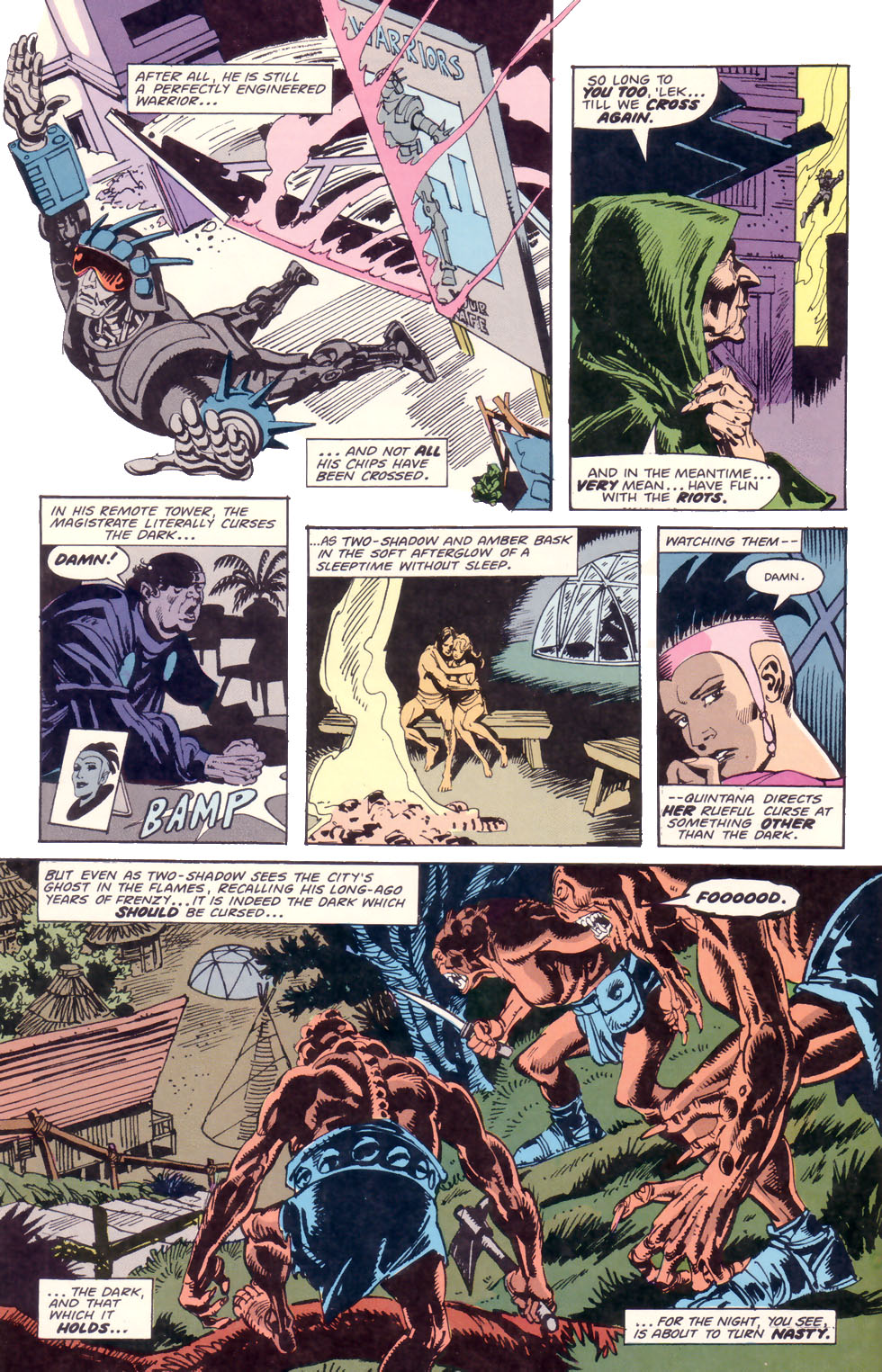 Read online Electric Warrior comic -  Issue #1 - 28