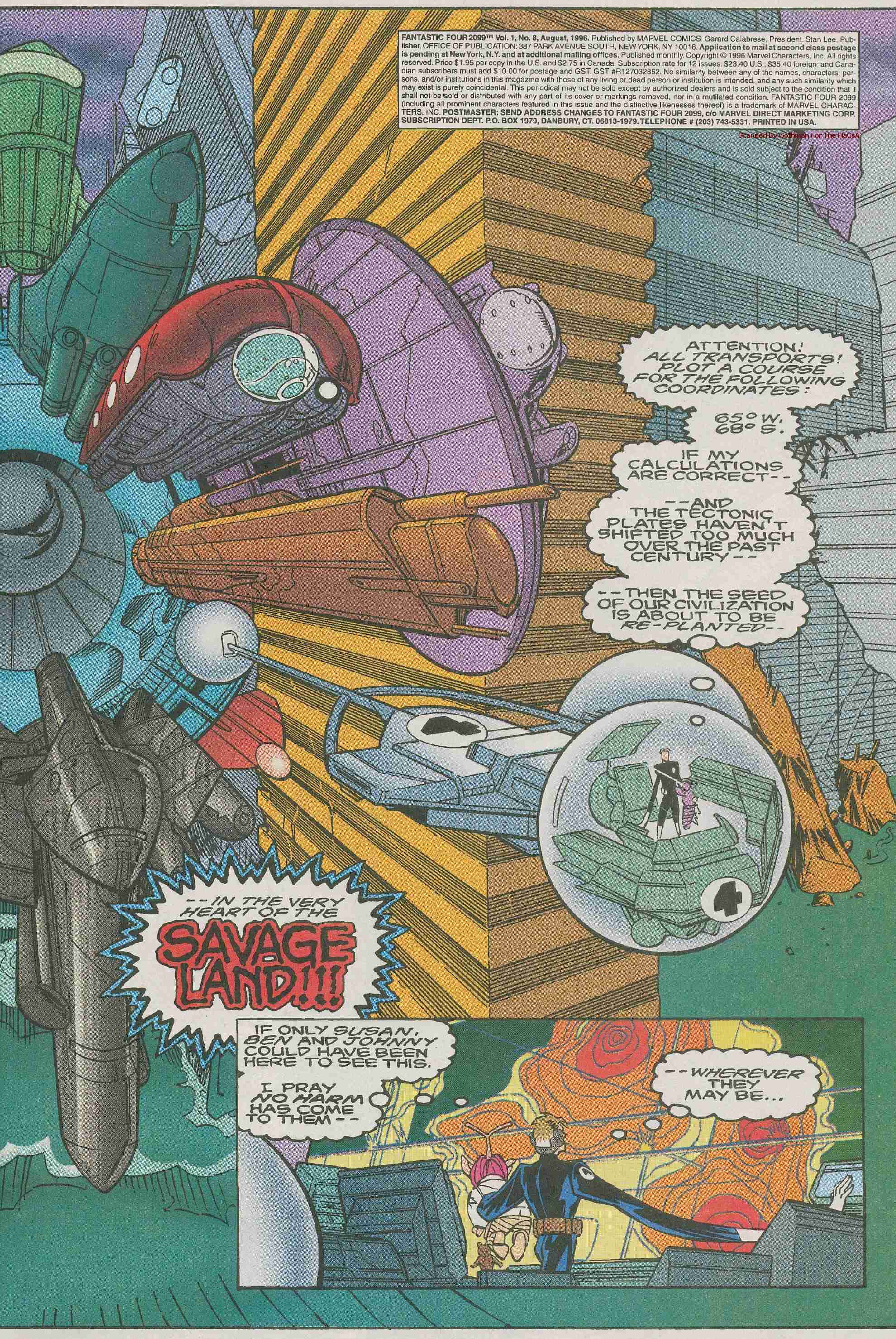 Fantastic Four 2099 Issue #8 #8 - English 4