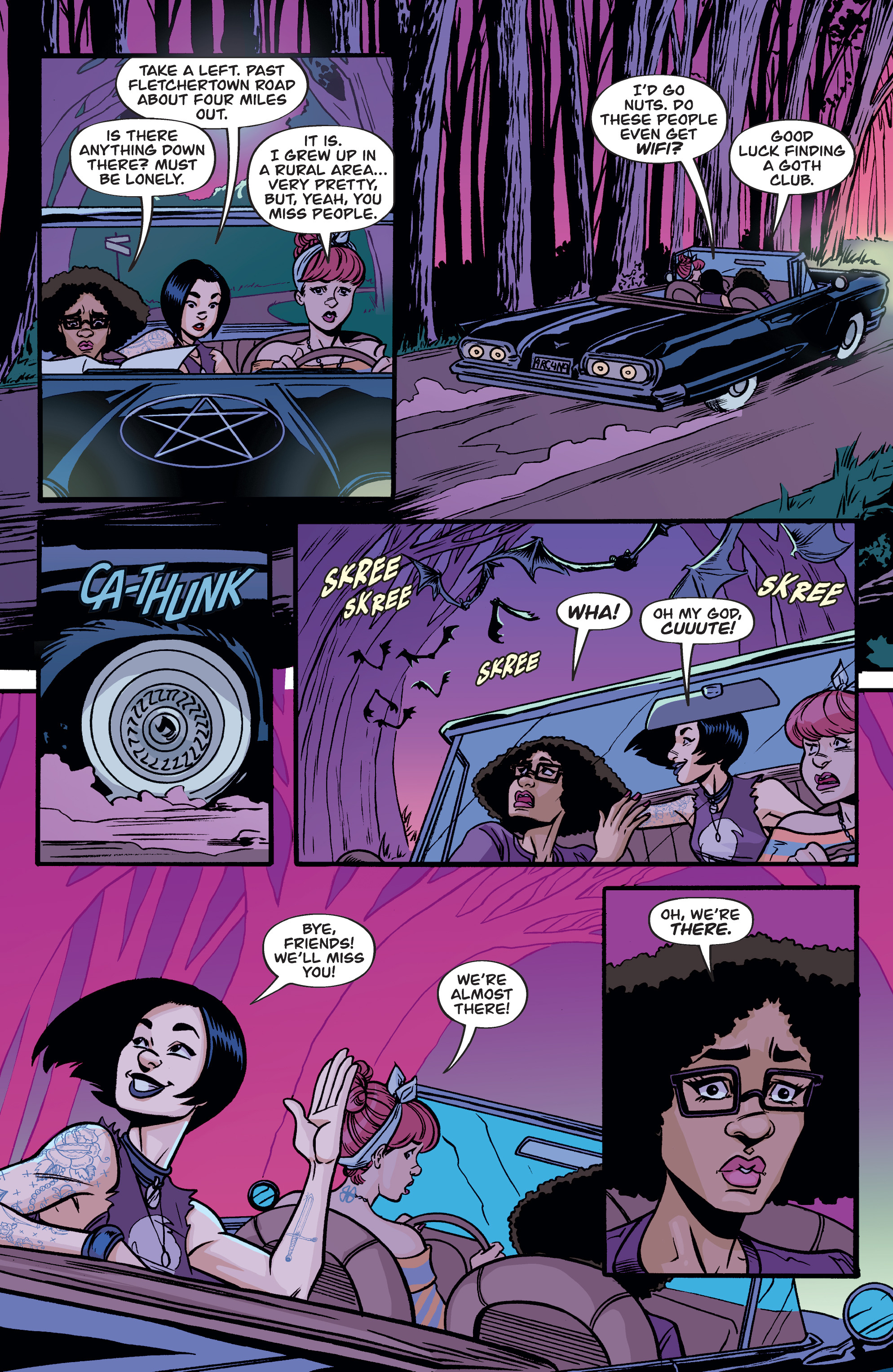Read online Spell on Wheels comic -  Issue #4 - 4
