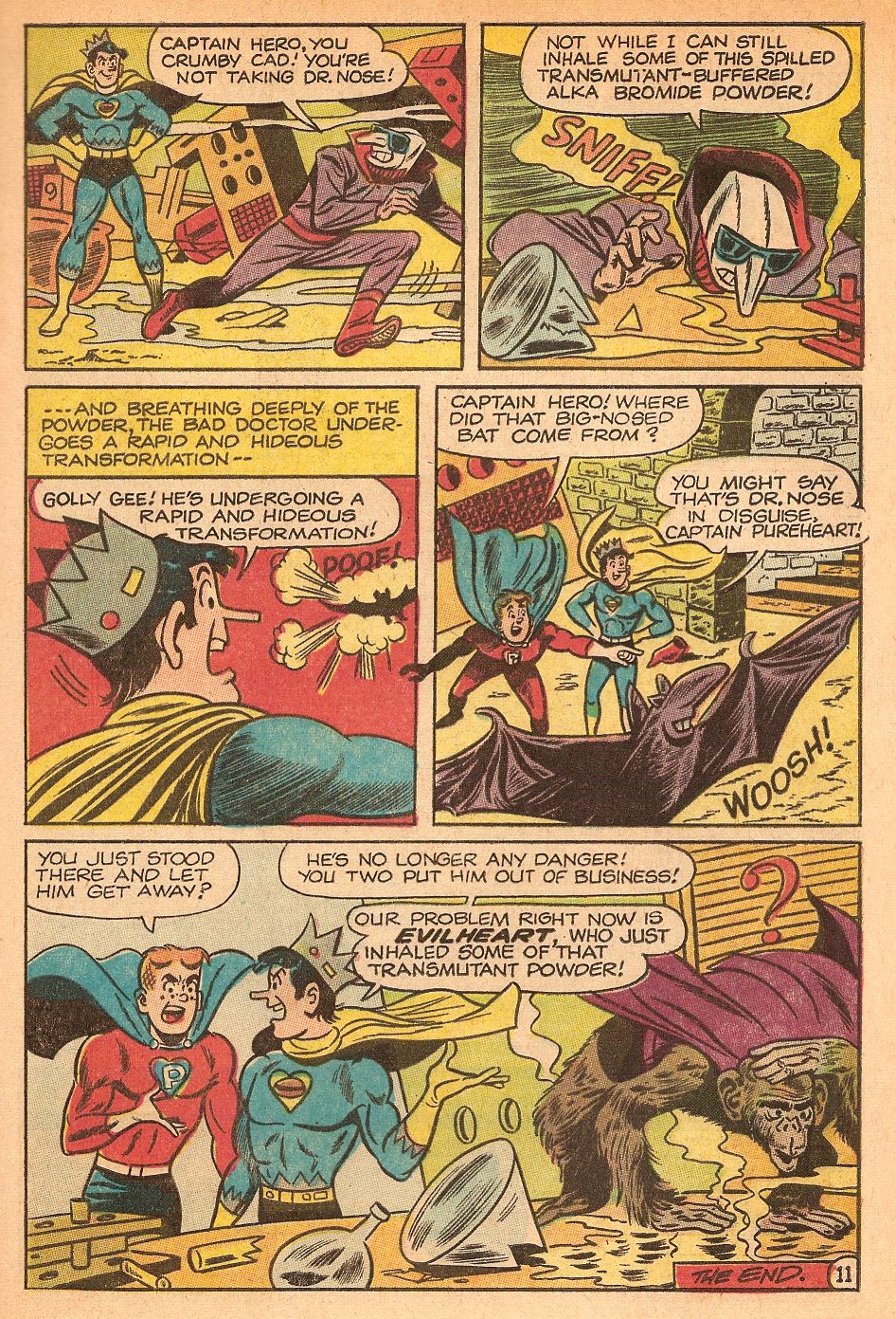 Read online Jughead As Captain Hero comic -  Issue #4 - 33