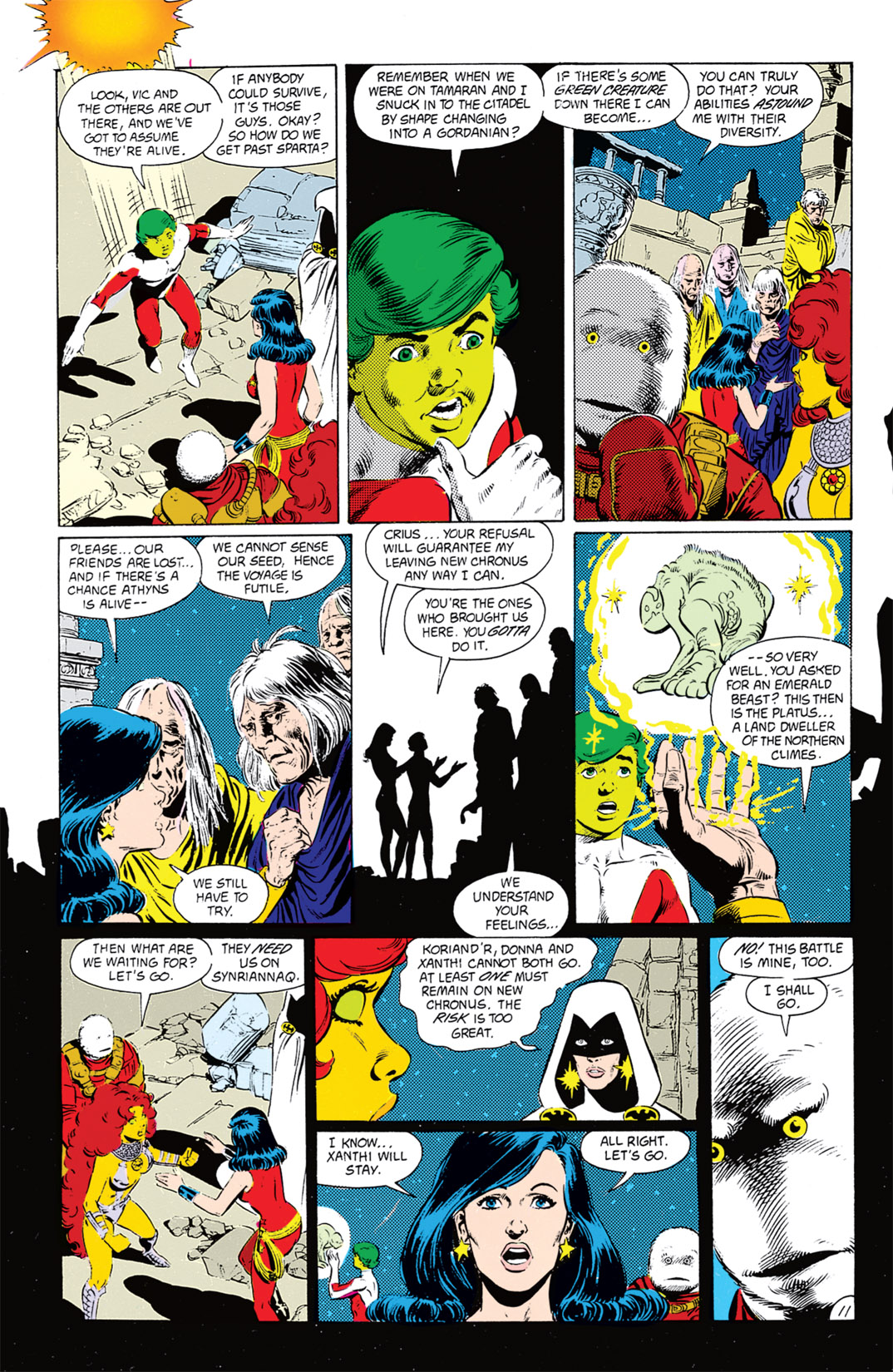 Read online The New Titans (1988) comic -  Issue #53 - 12
