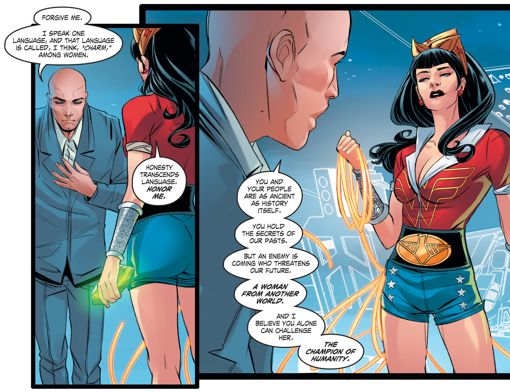 Read online DC Comics: Bombshells comic -  Issue #68 - 17