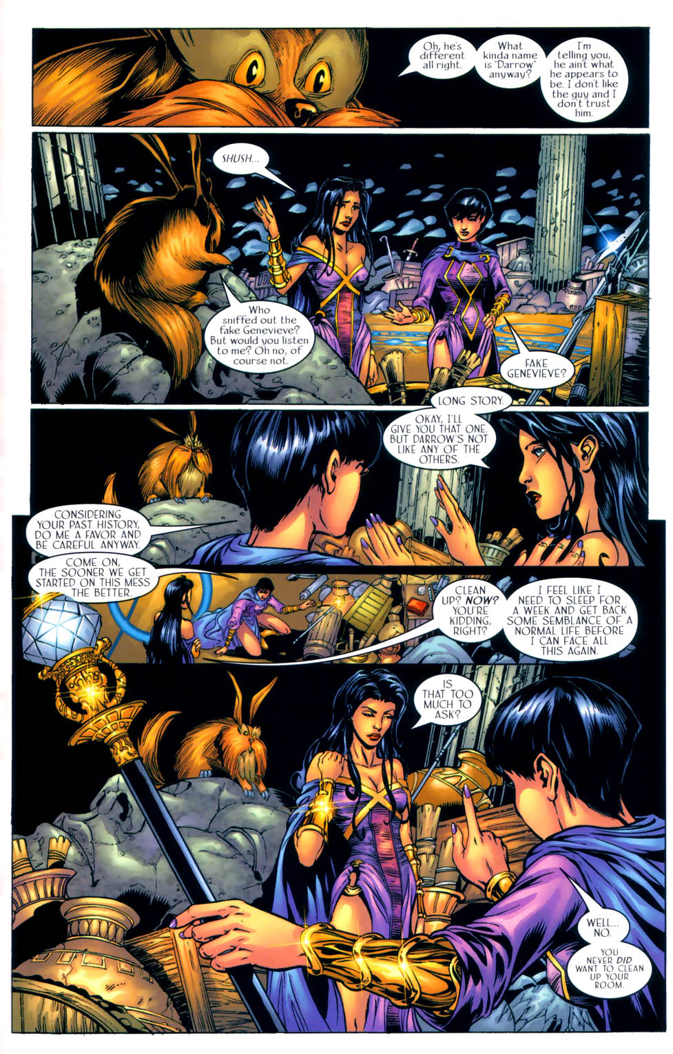Read online Mystic comic -  Issue #7 - 19