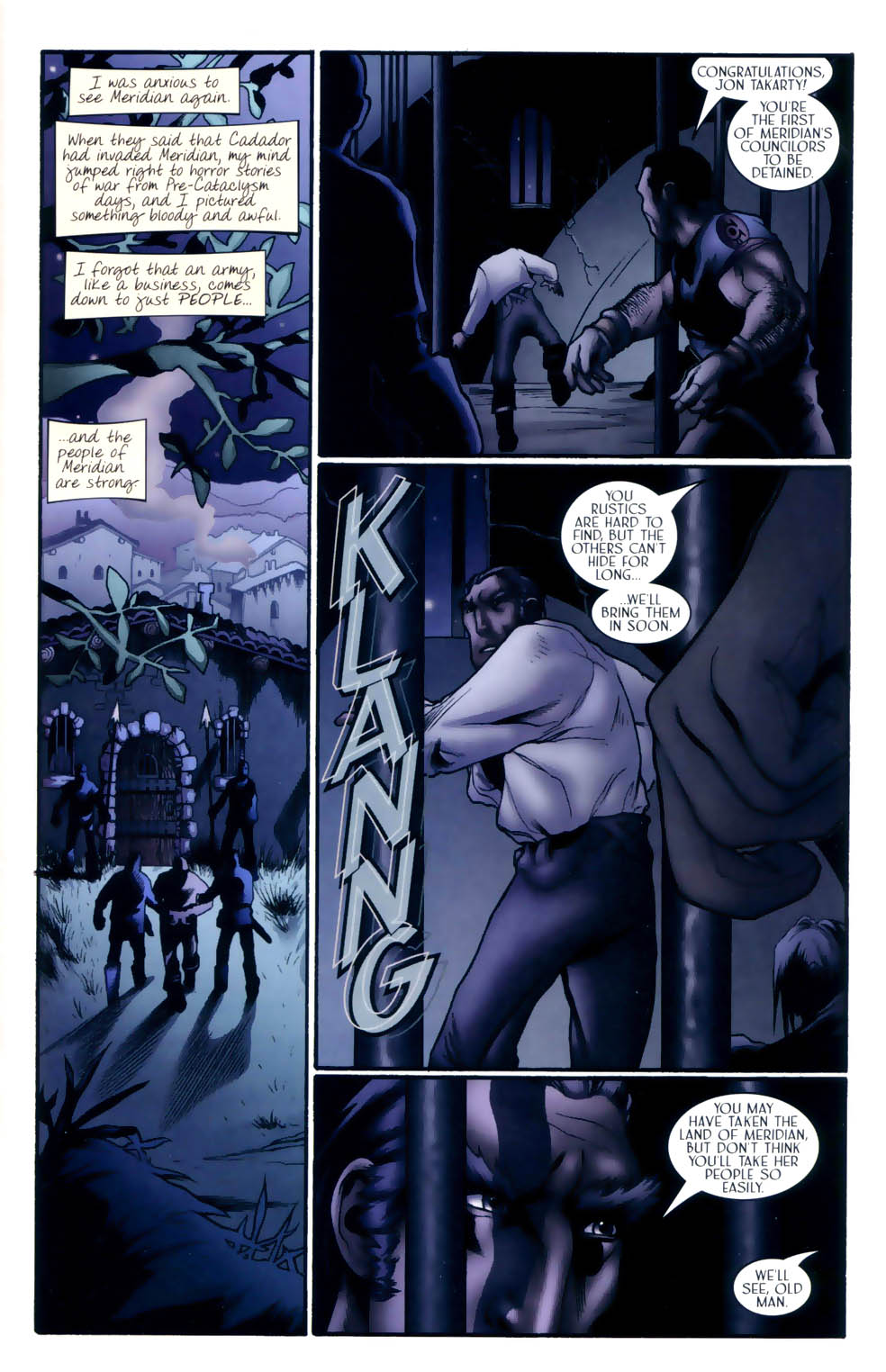 Read online Meridian comic -  Issue #4 - 5